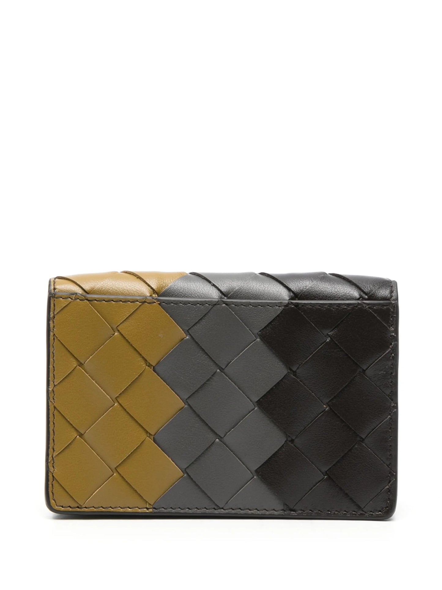 Intrecciato card holder