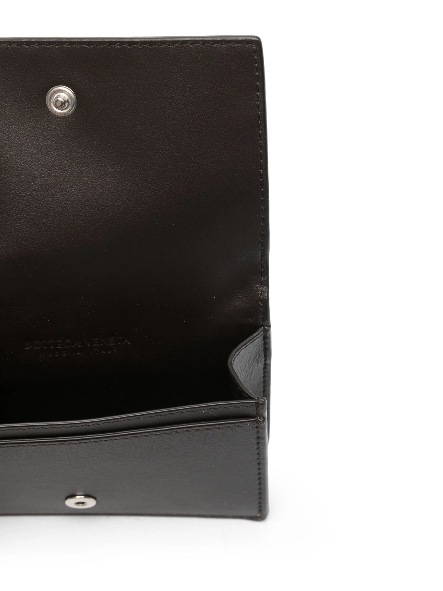 Intrecciato card holder