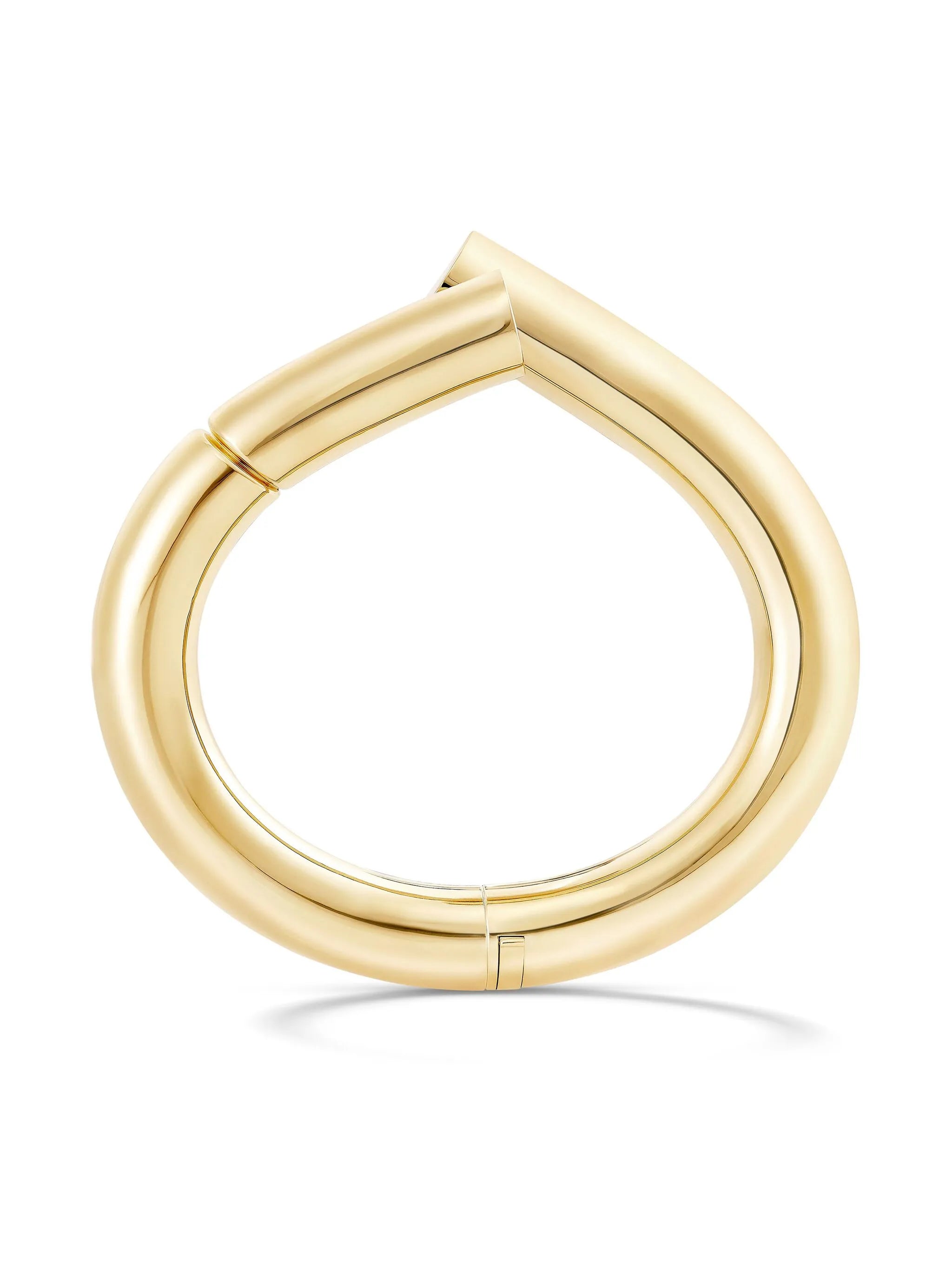 18kt yellow gold large Oera bracelet