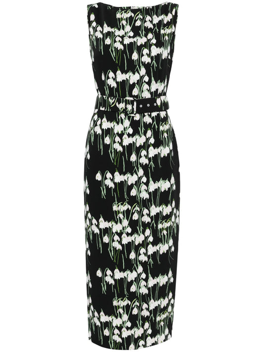 Lucille midi dress