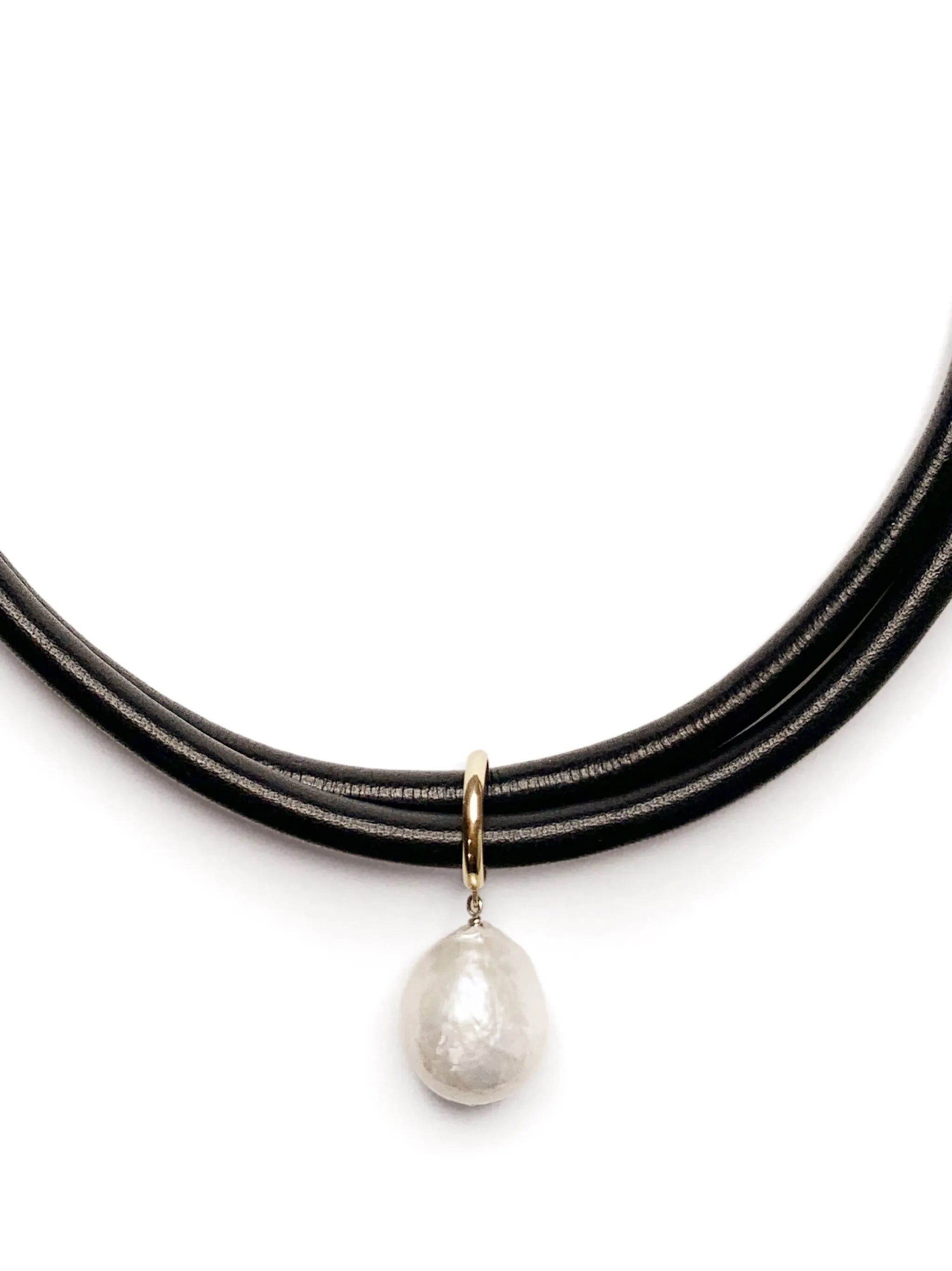 14kt yellow gold Sea Of Beauty pearl necklace