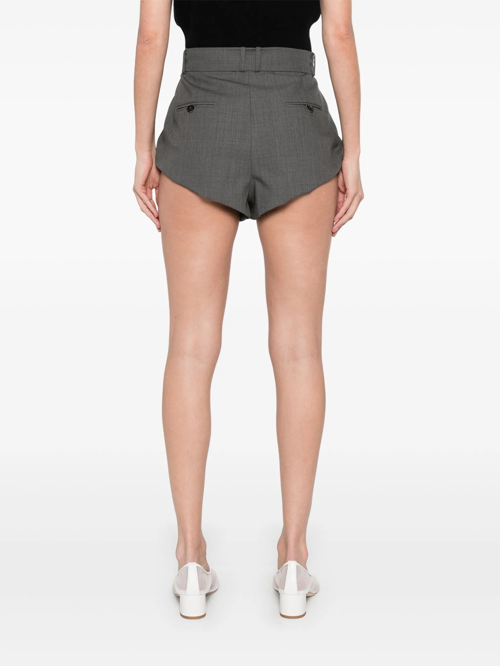 flared shorts