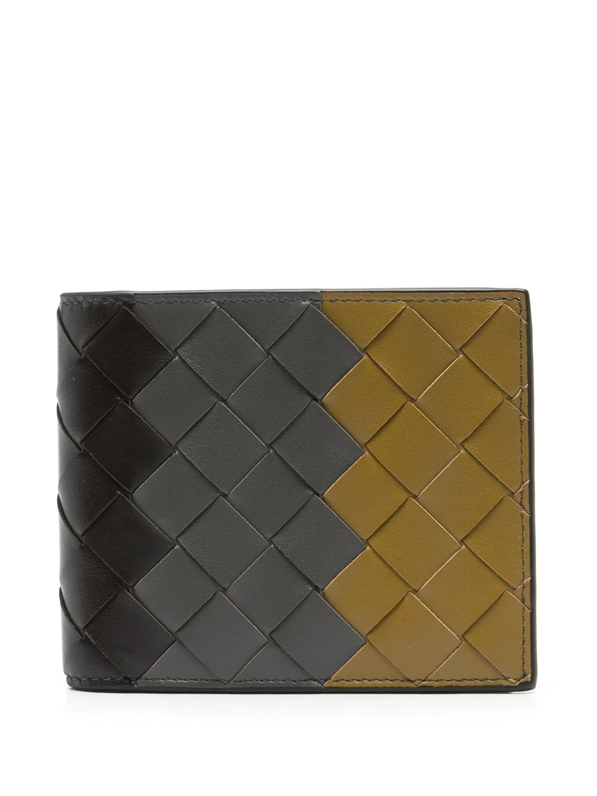 Intrecciato bifold wallet