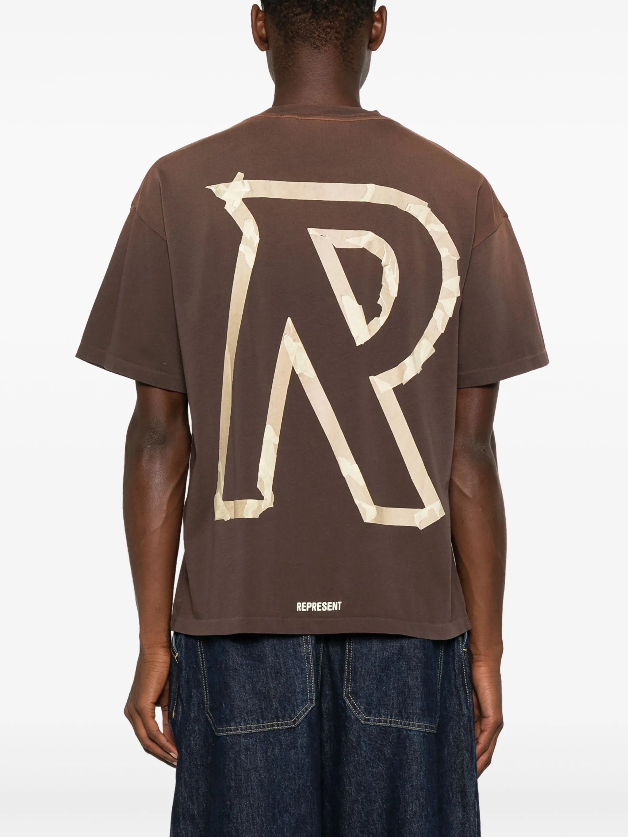 logo-tape T-shirt