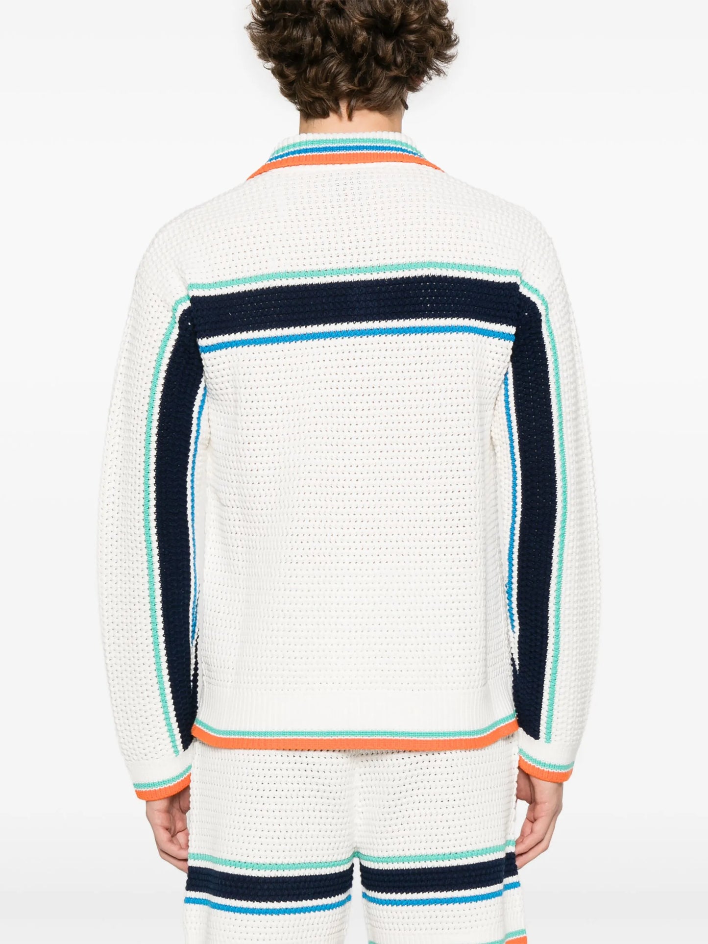 crochet tennis shacket