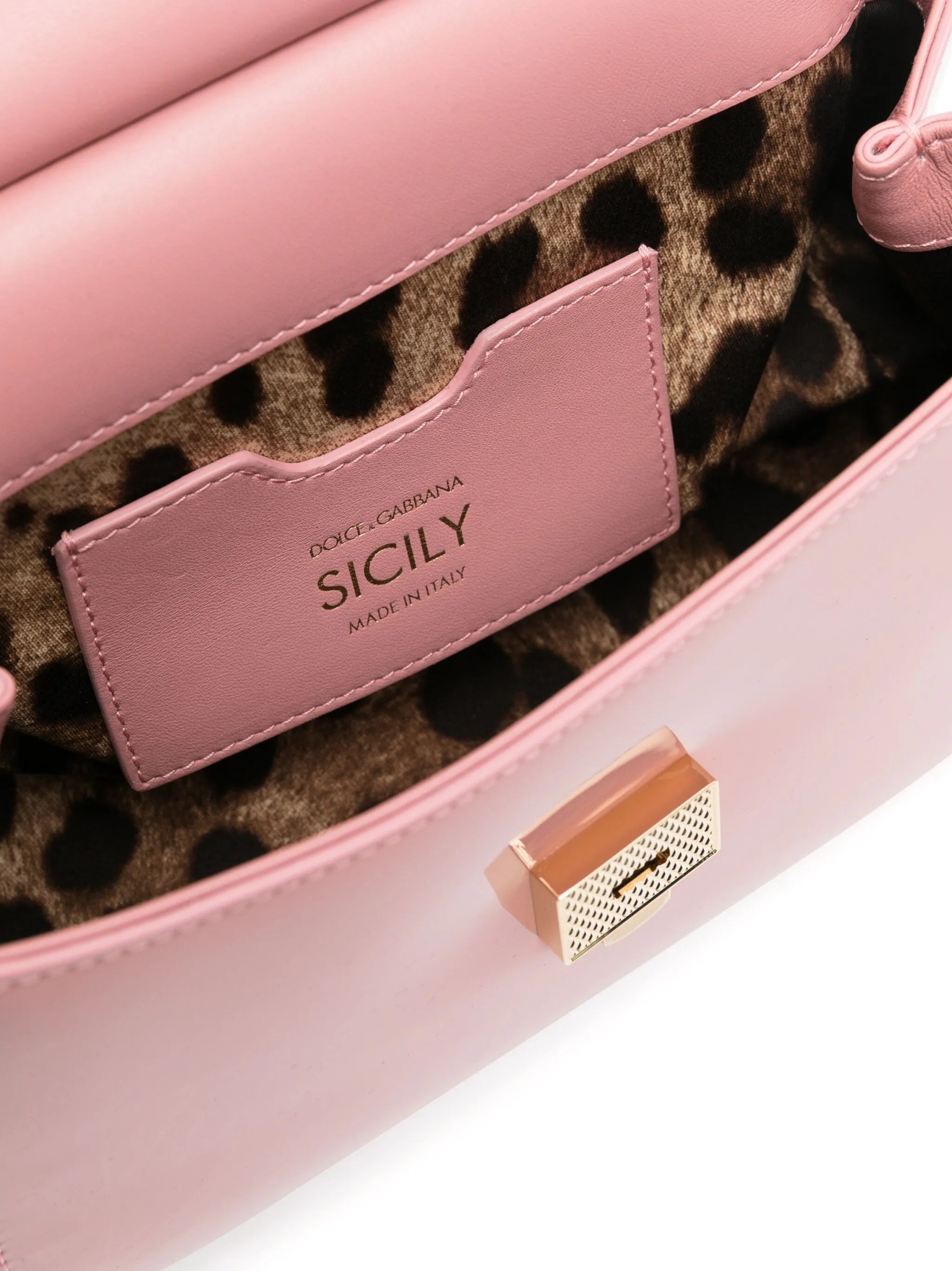 small Sicily handbag in patent leather