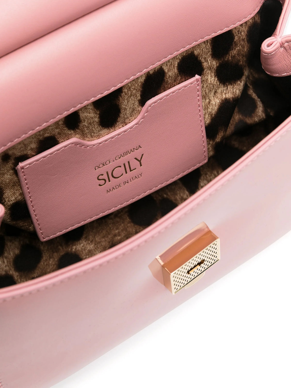 small Sicily handbag in patent leather