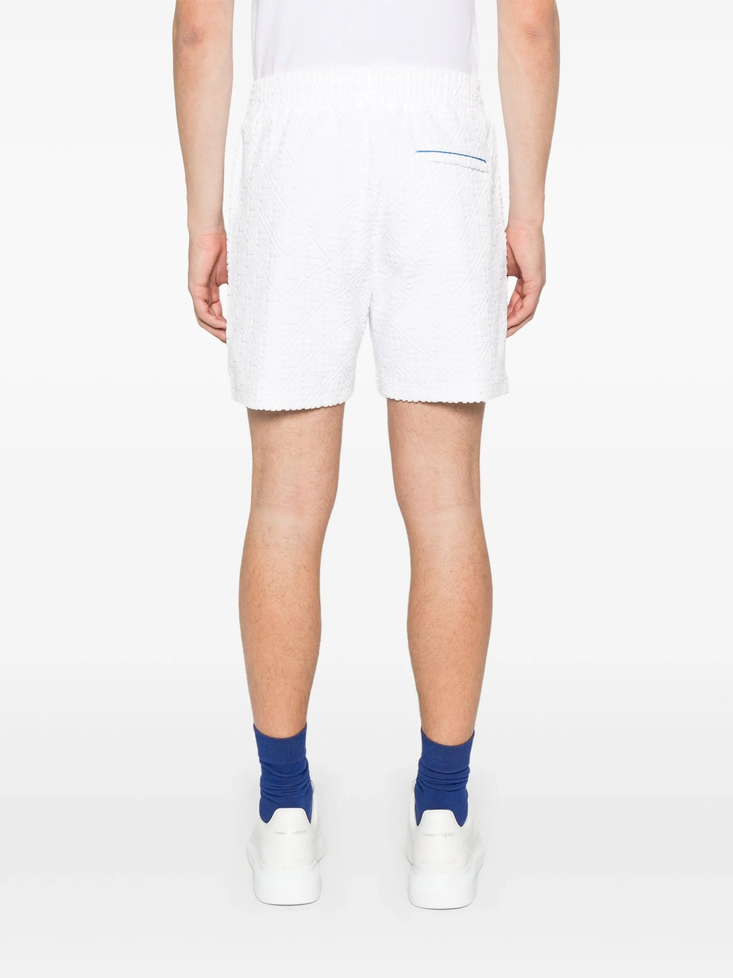 monogram towelling shorts