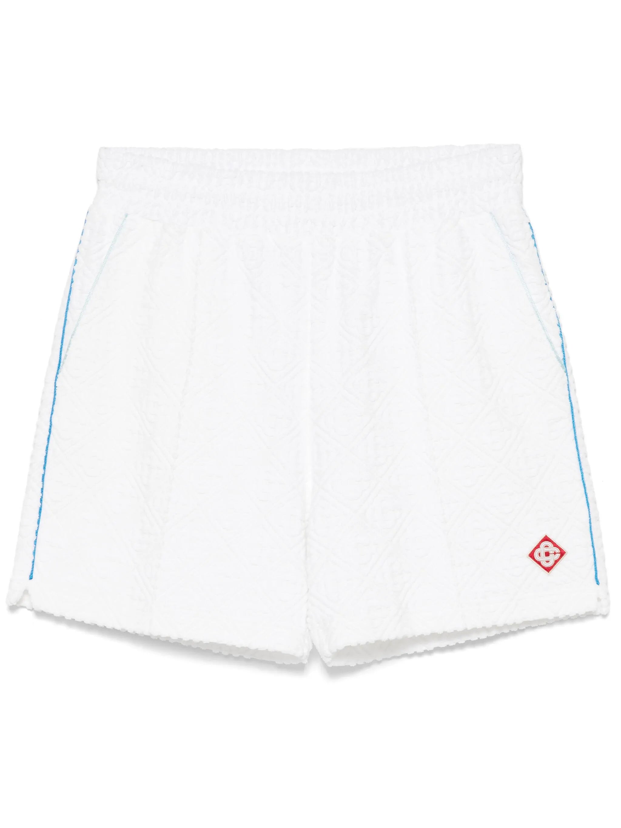 monogram towelling shorts