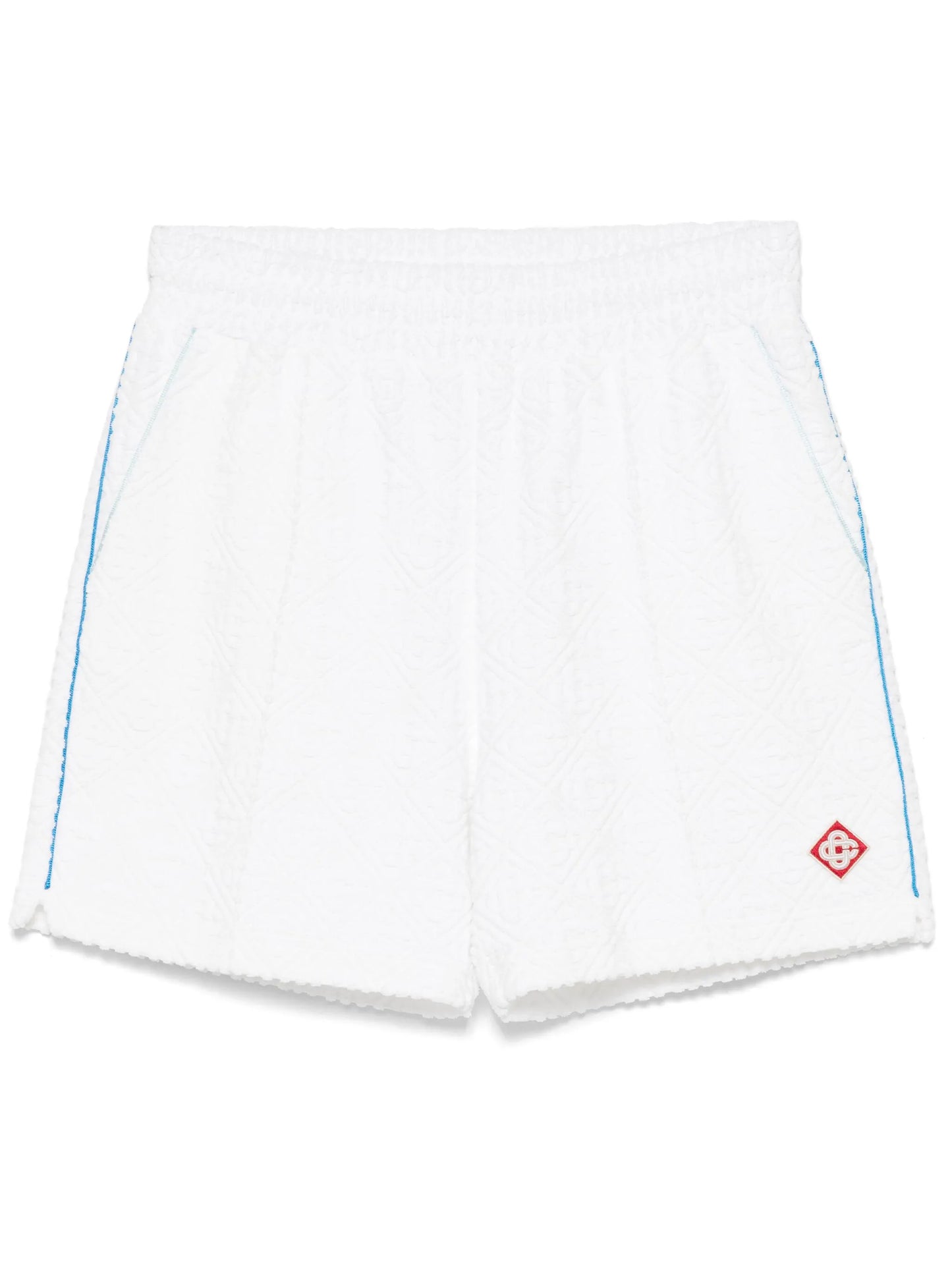 monogram towelling shorts