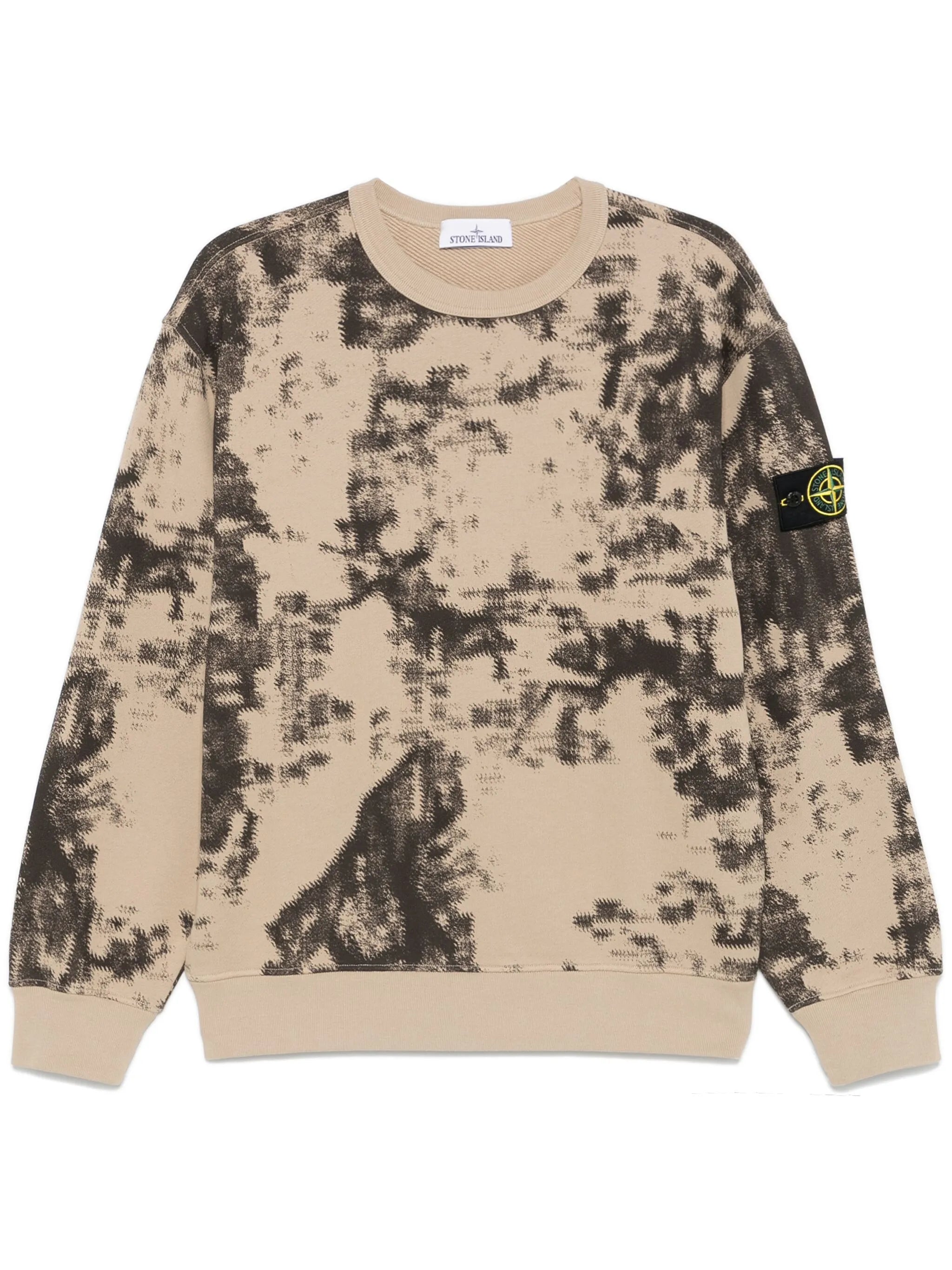 Compass-badge sweatshirt