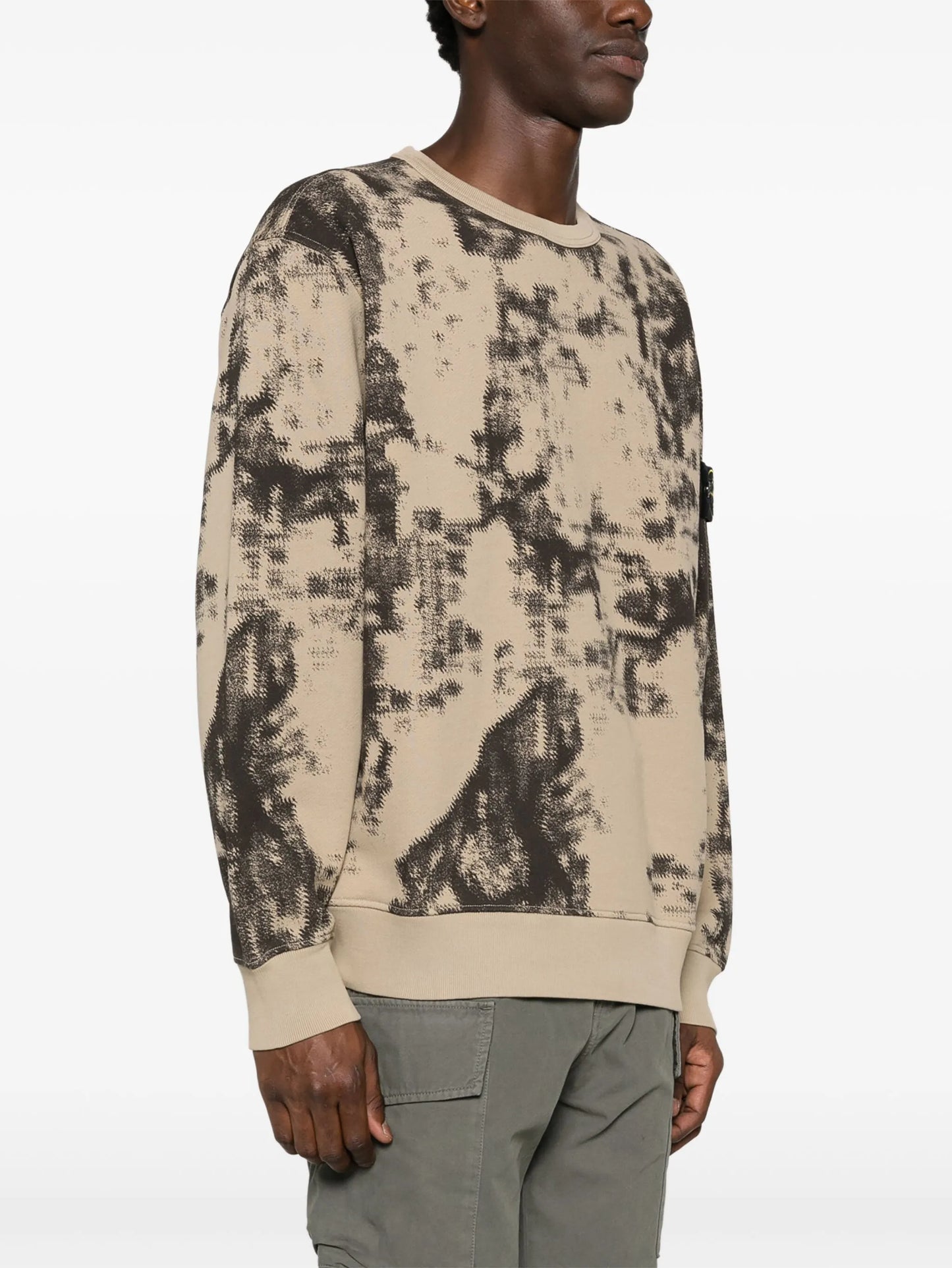 Compass-badge sweatshirt