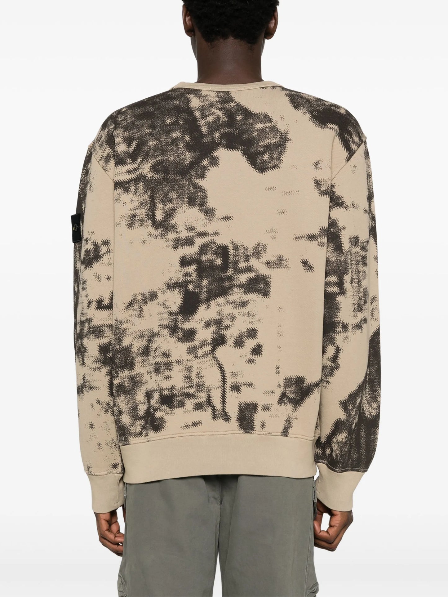 Compass-badge sweatshirt