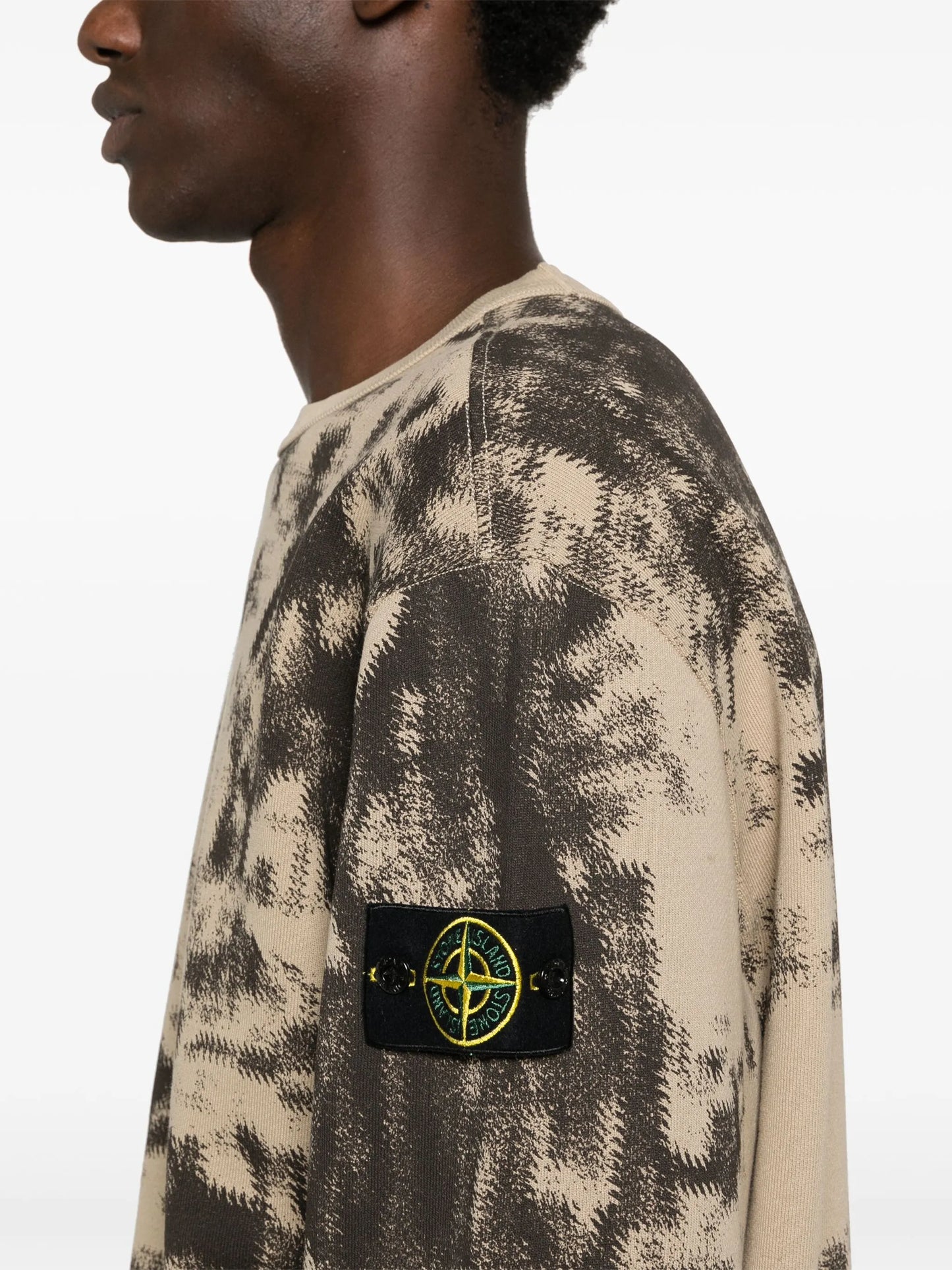 Compass-badge sweatshirt