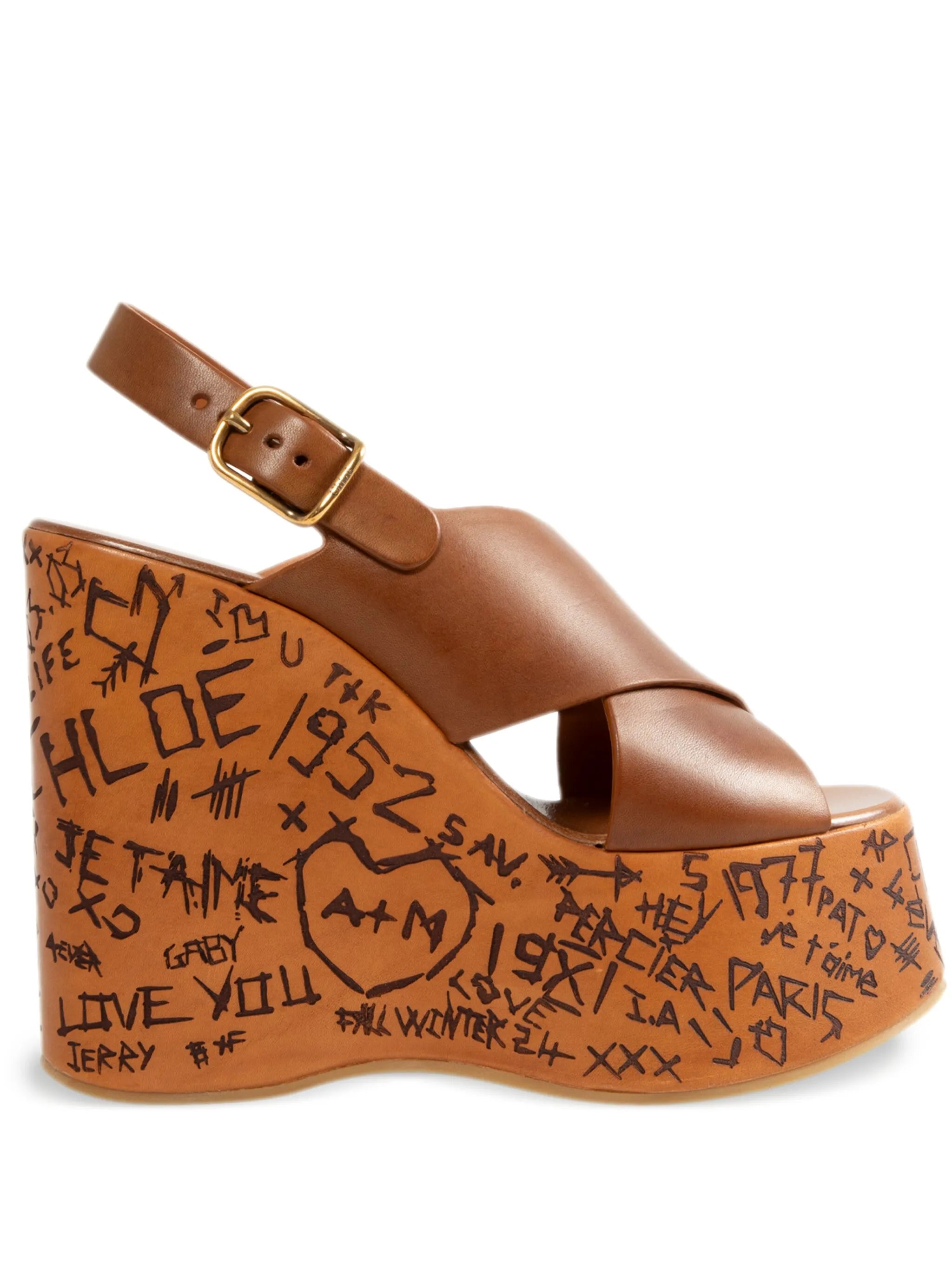 Maxime leather sandals