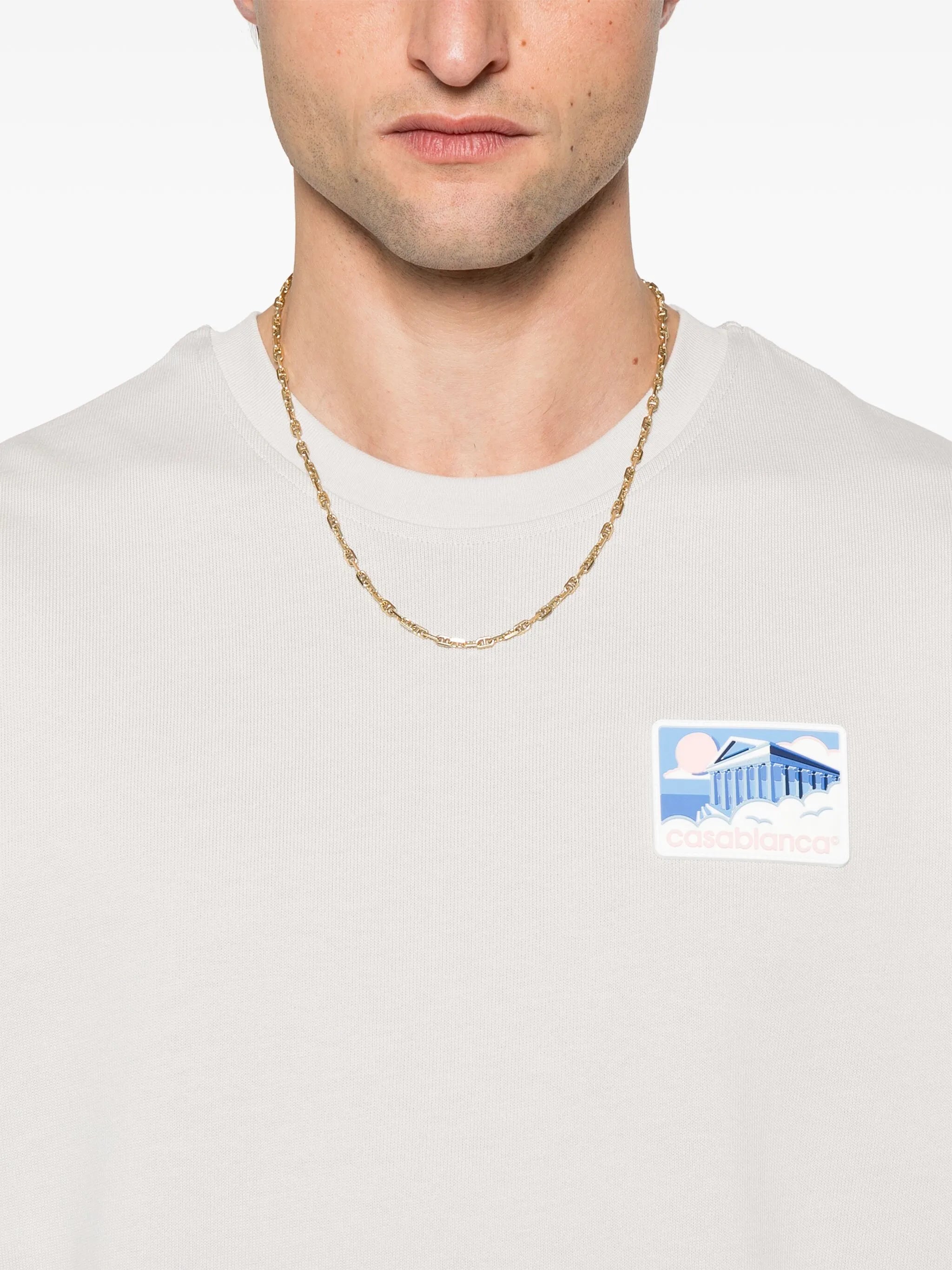 logo-patch T-shirt