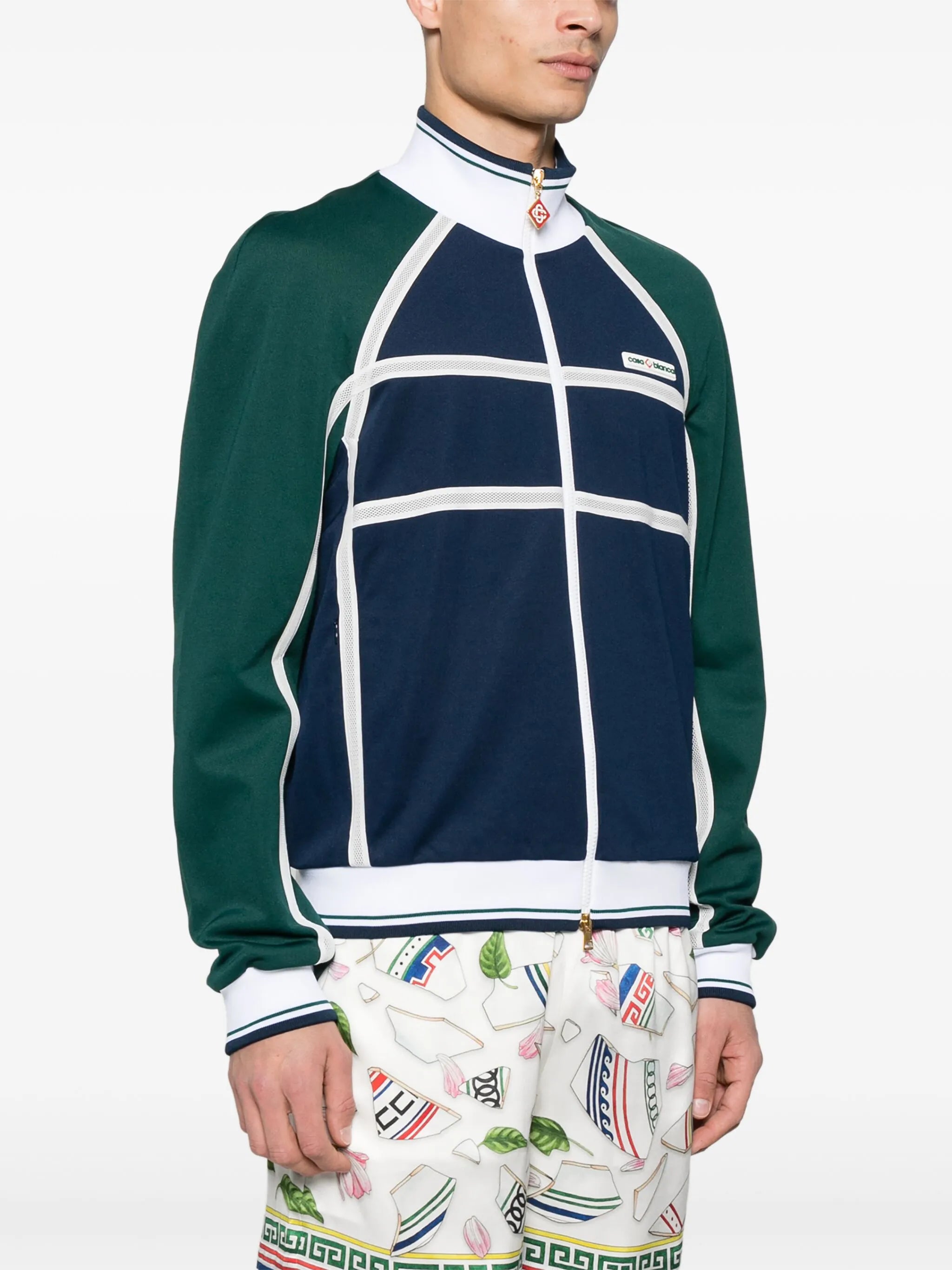 mesh-tape track jacket