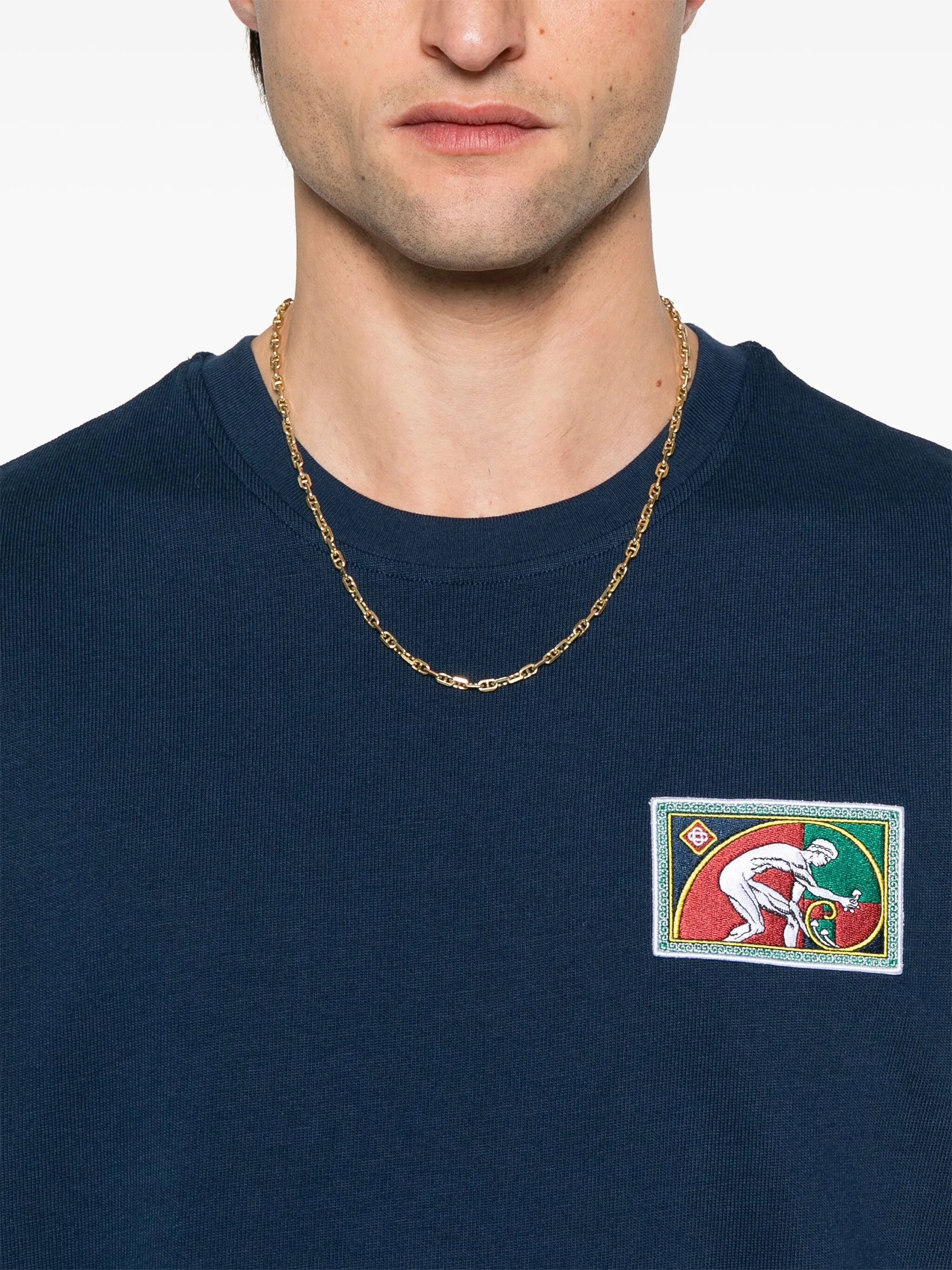 patch-detail T-shirt