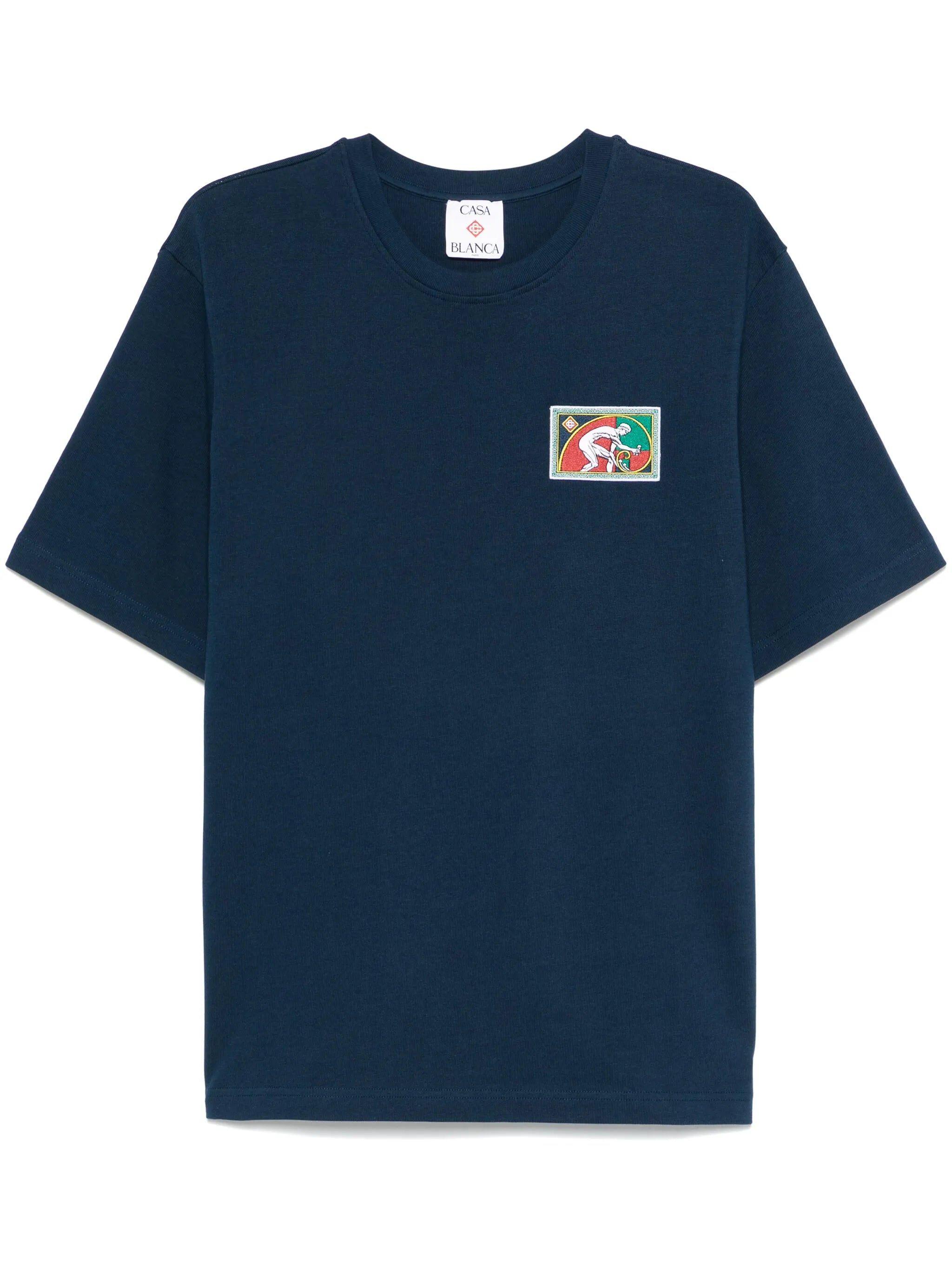 patch-detail T-shirt