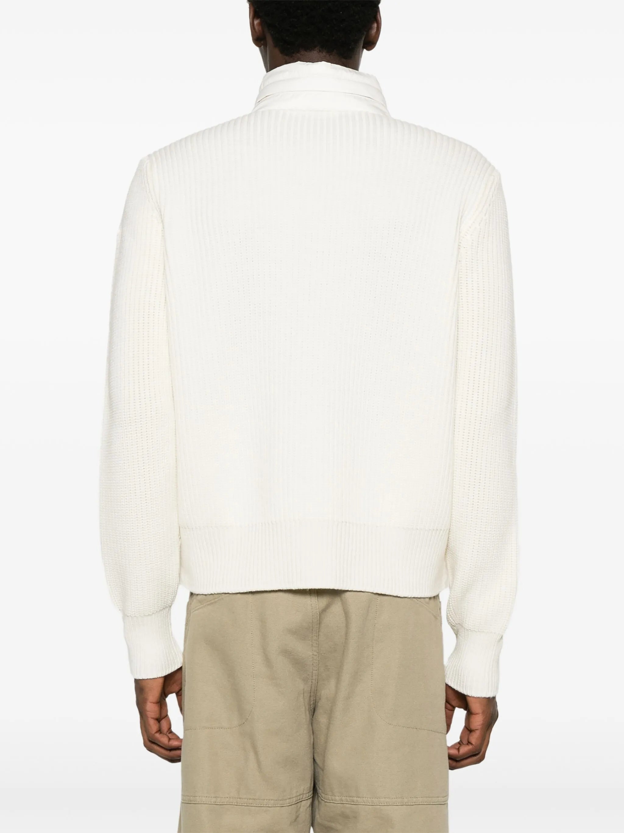 padded zip-up jacket