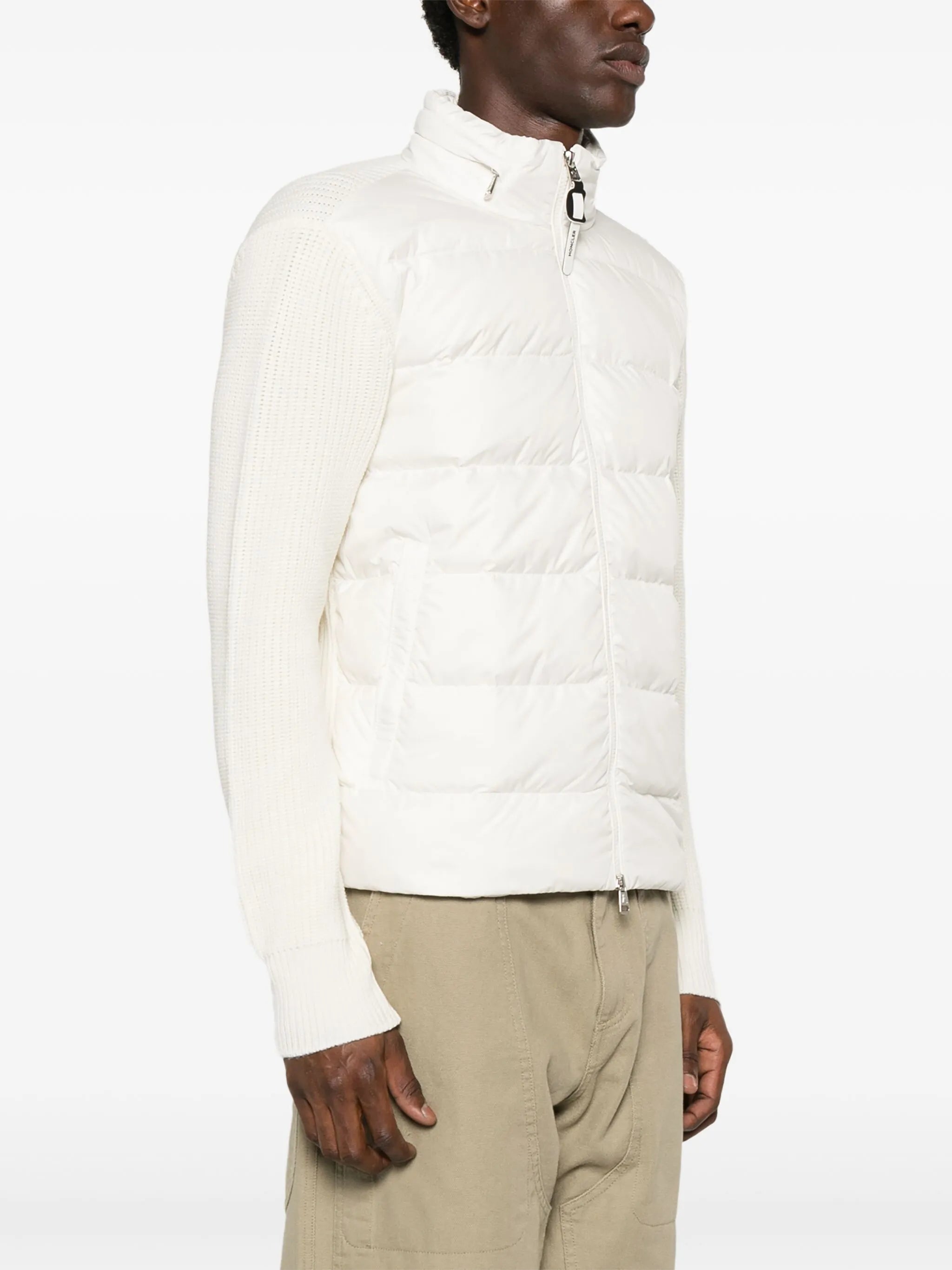 padded zip-up jacket