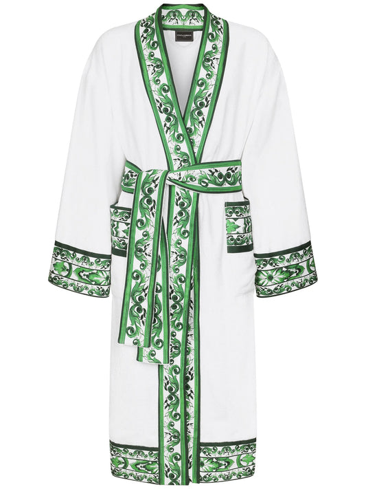 terry bath robe