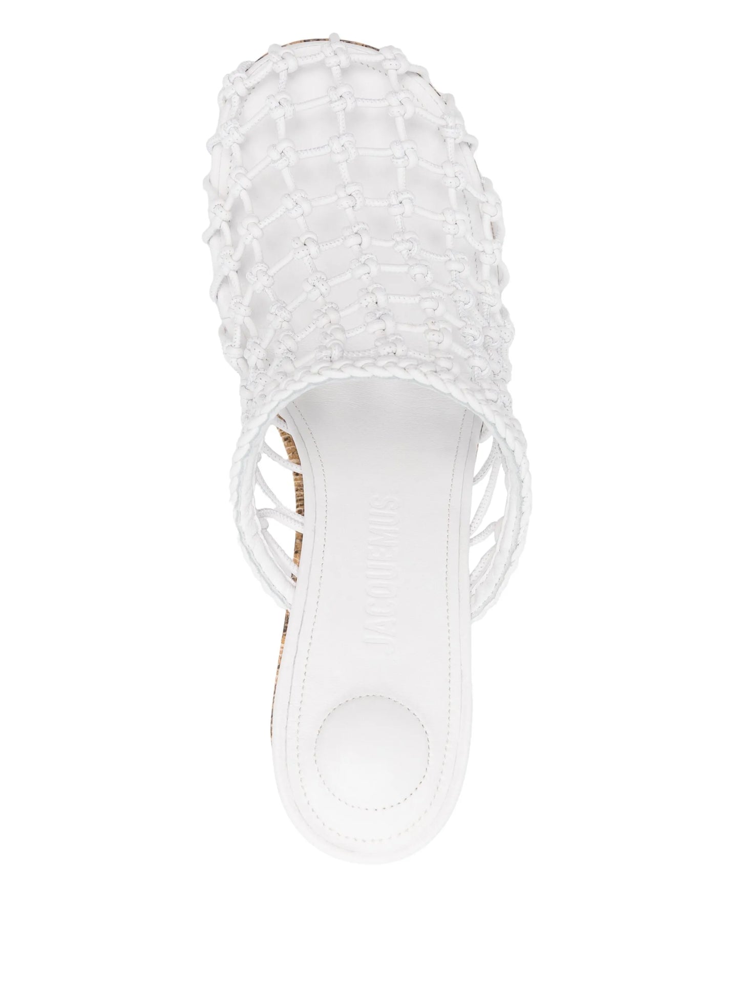 100mm Les Doubles Tresses mules