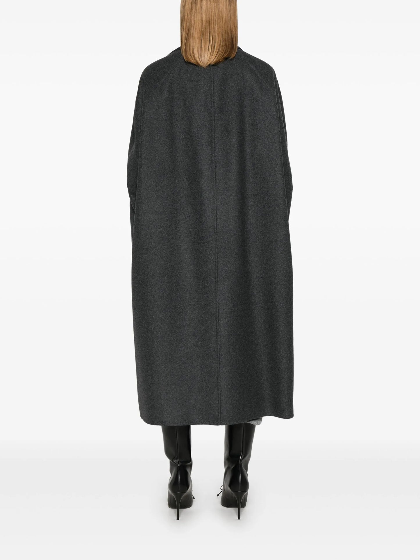 virgin wool-blend  coat