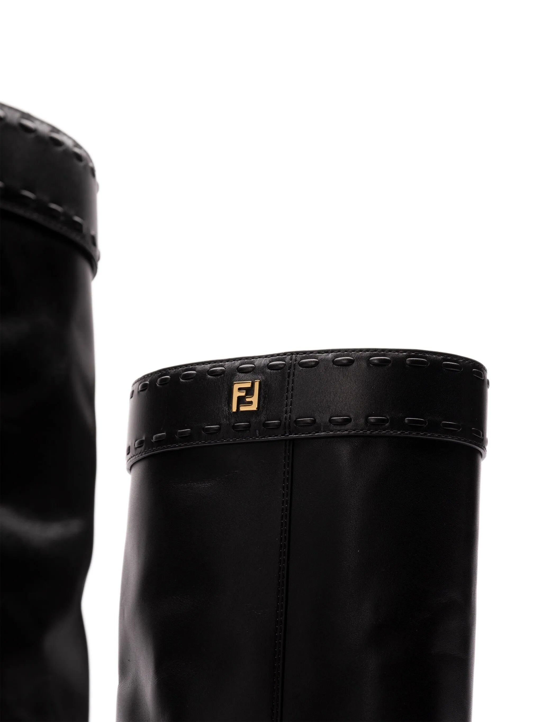 Show leather boots