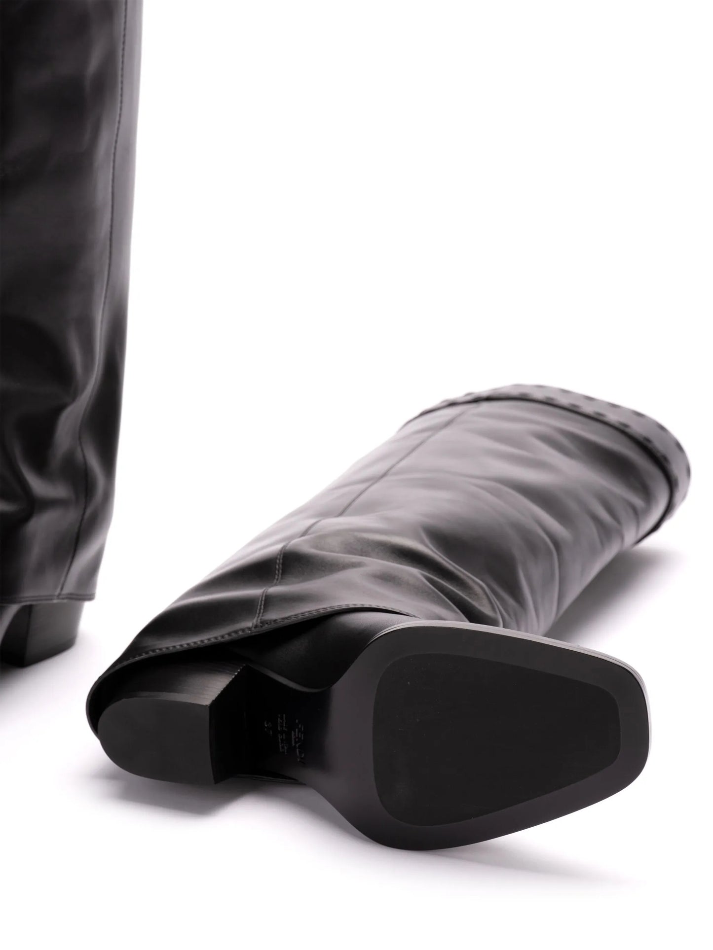 Show leather boots