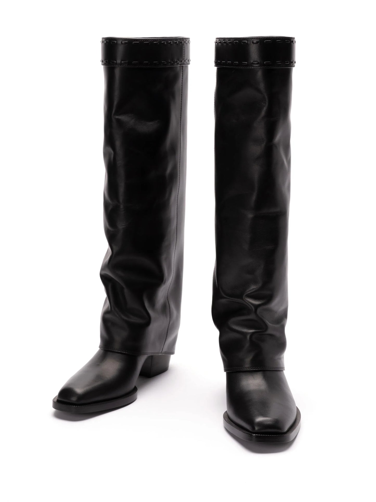 Show leather boots