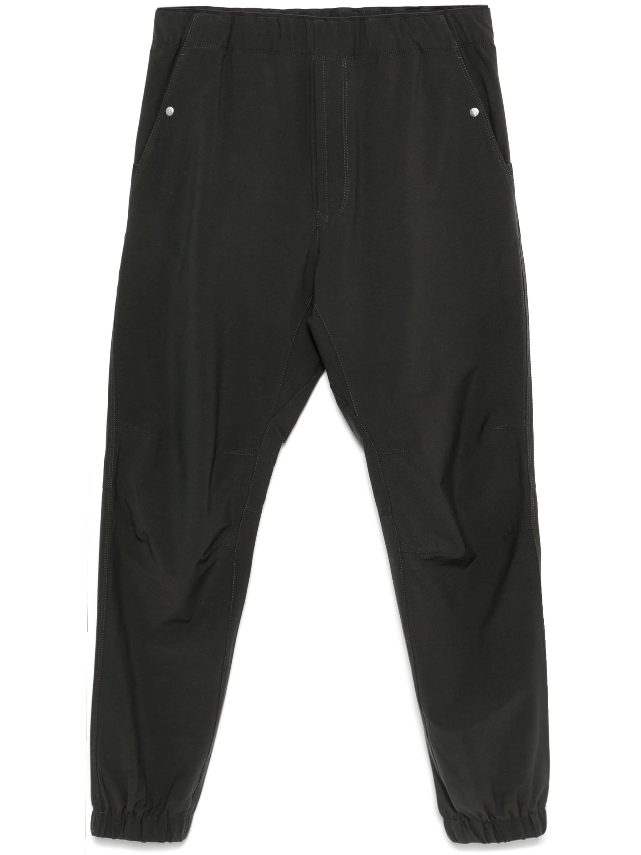 elasticated-ankle trousers