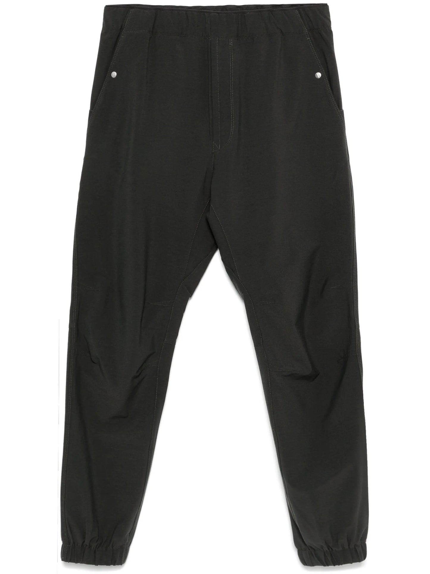 elasticated-ankle trousers