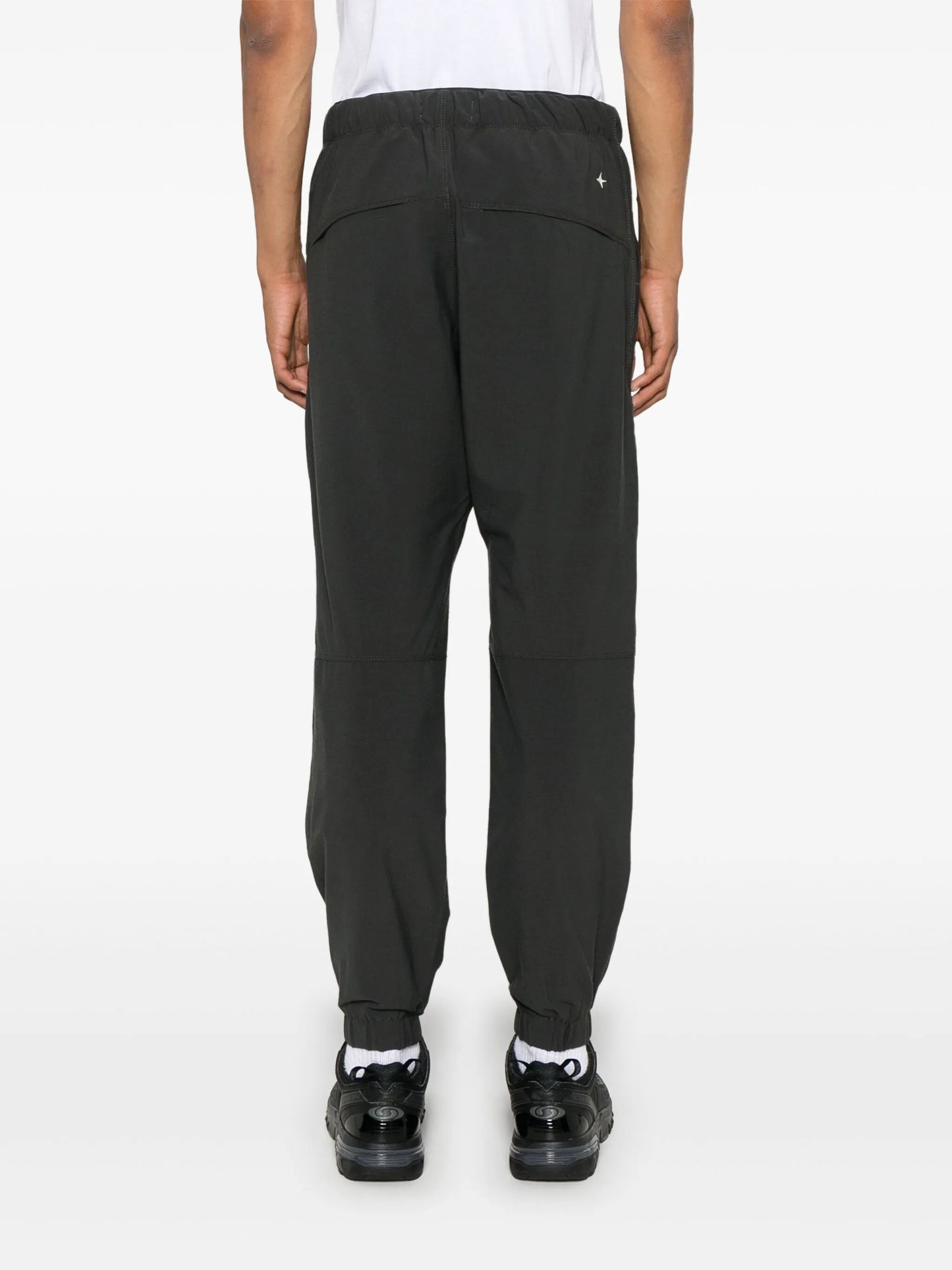 elasticated-ankle trousers