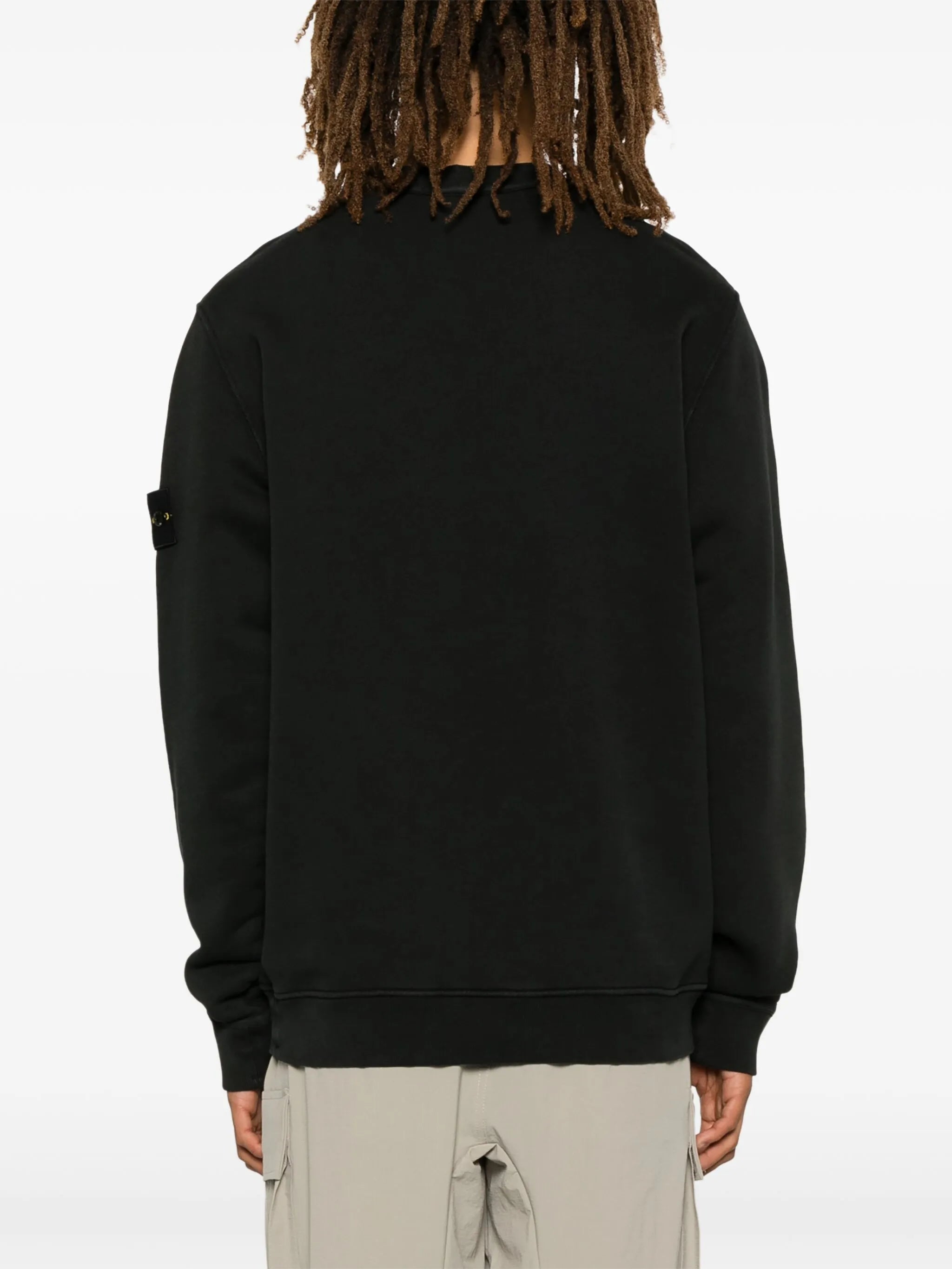 Compass-badge sweatshirt