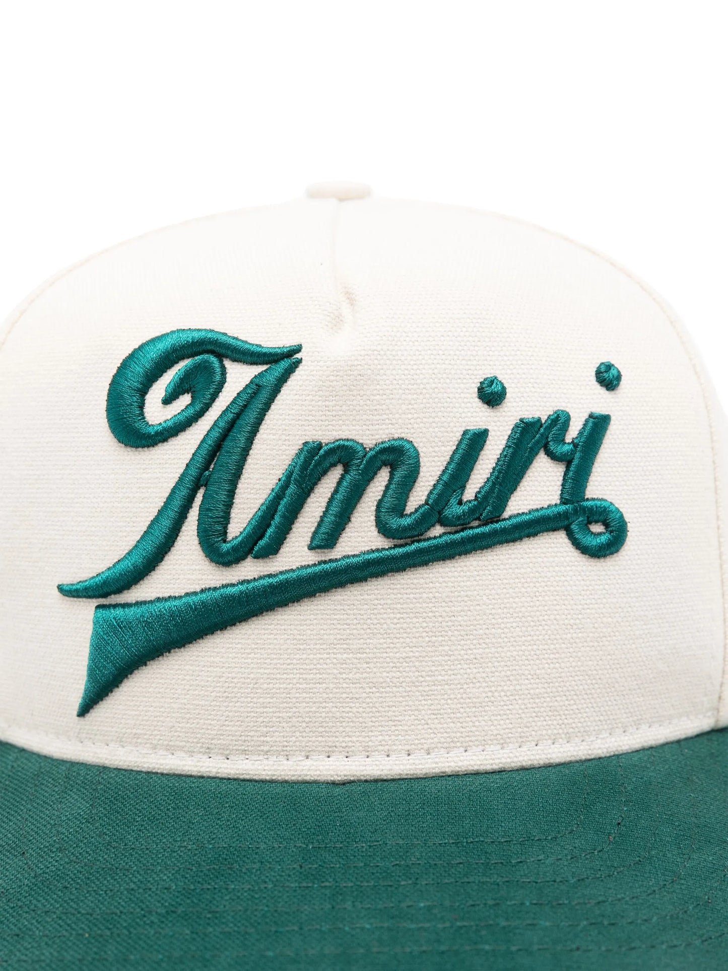 two-tone canvas cap