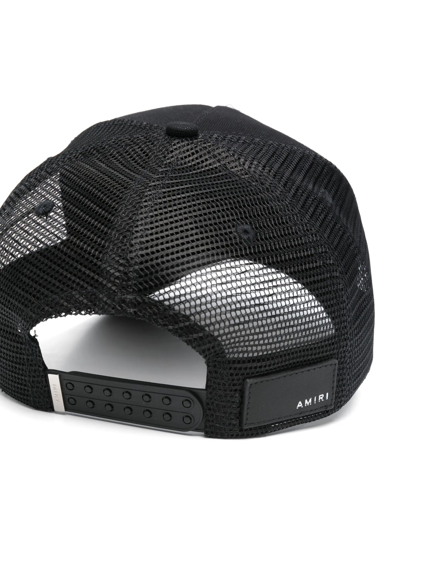 logo-embroidered trucker cap