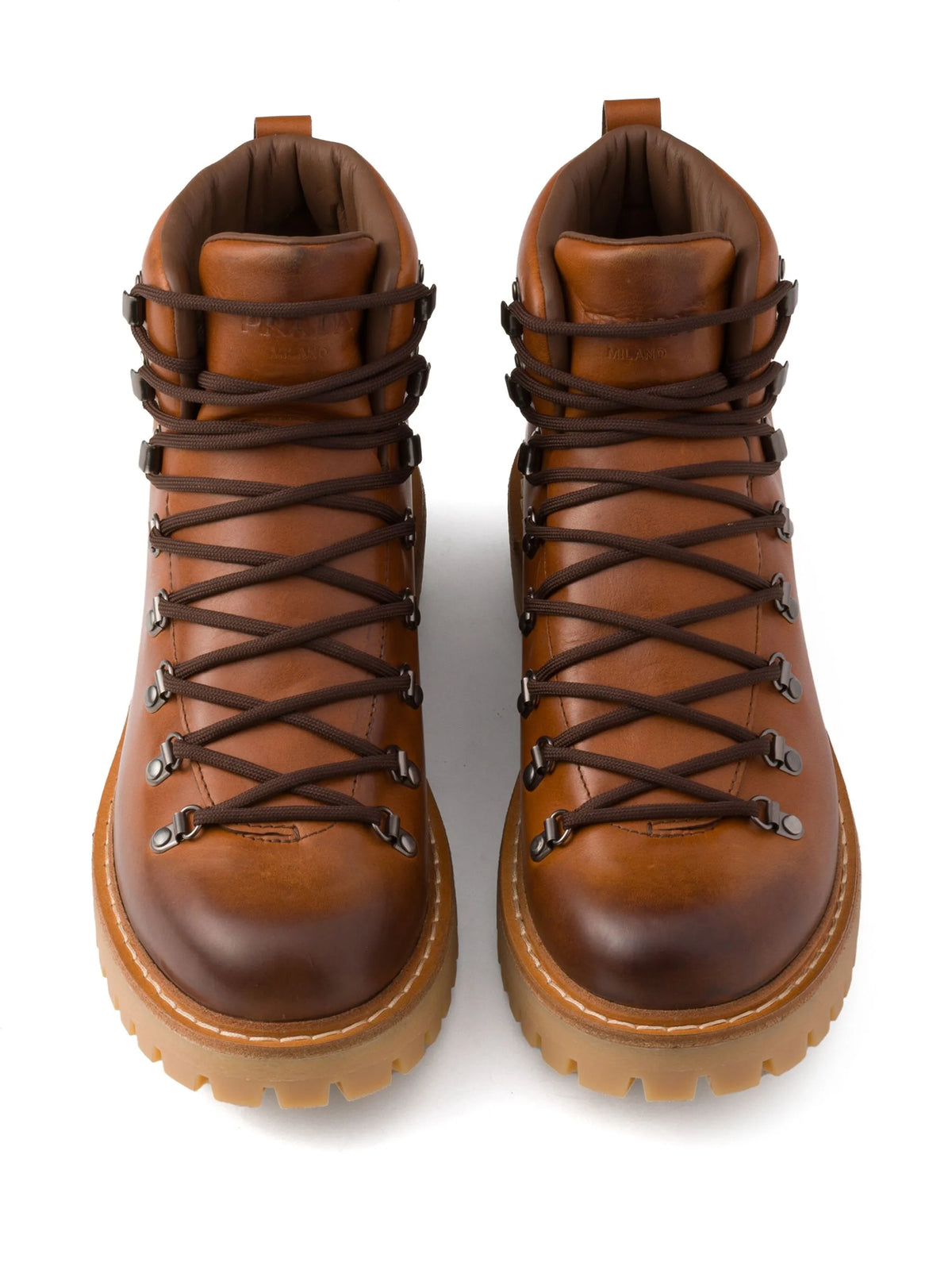 laced leather boots