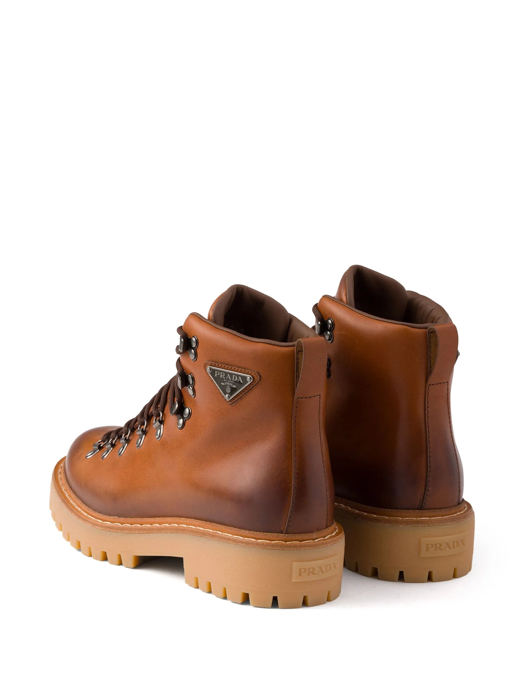 laced leather boots