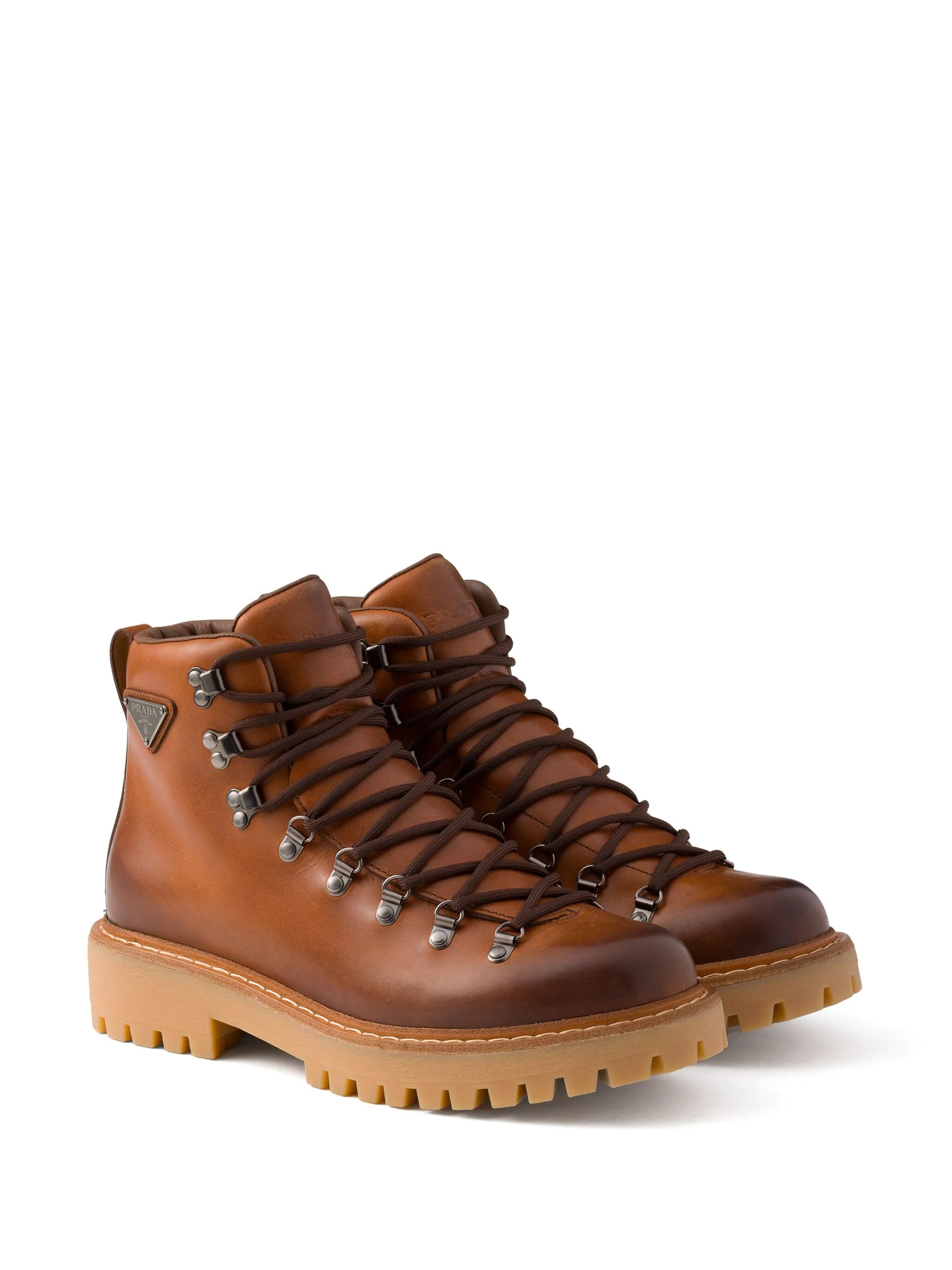 laced leather boots