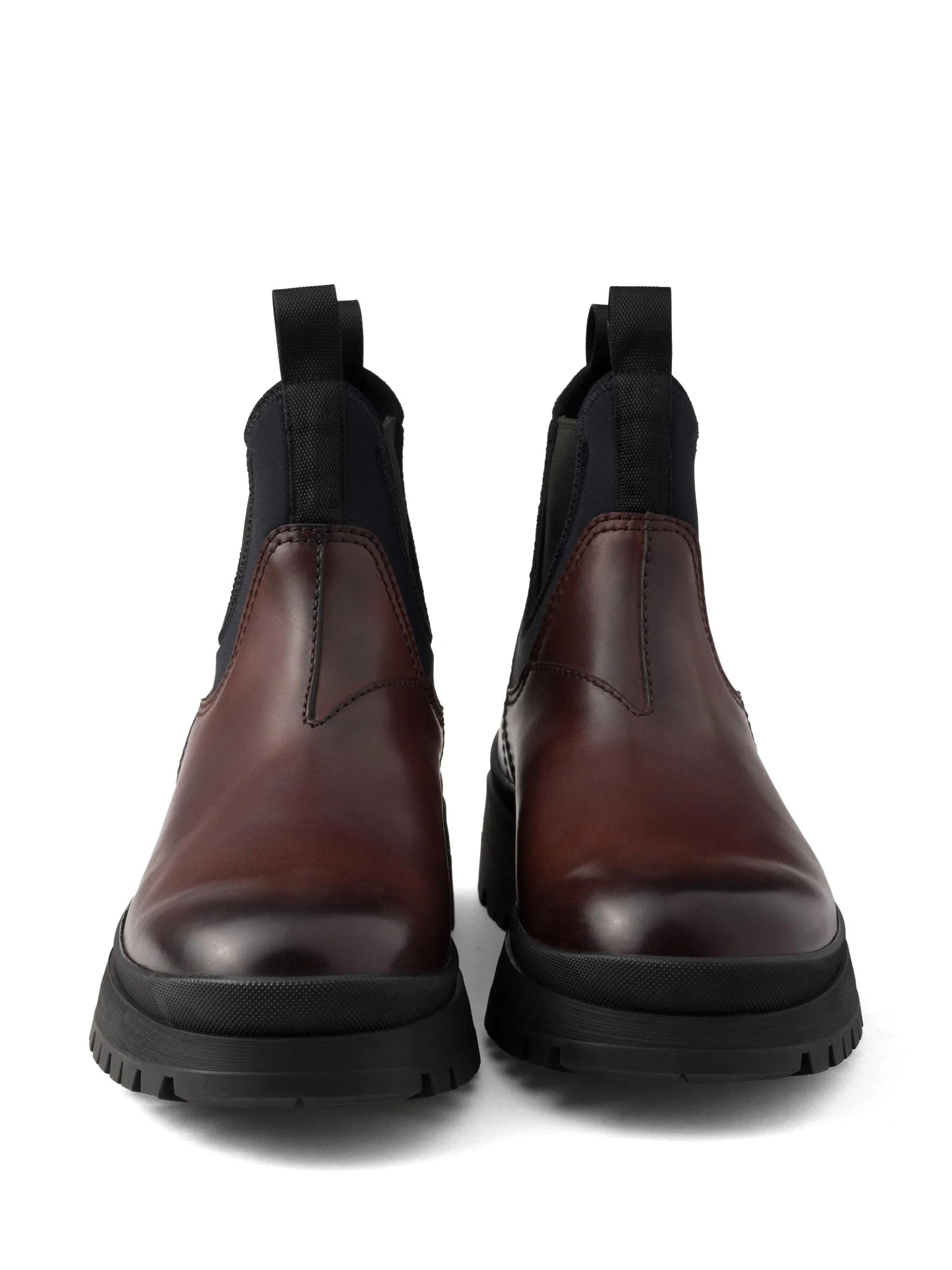 leather Chelsea boots