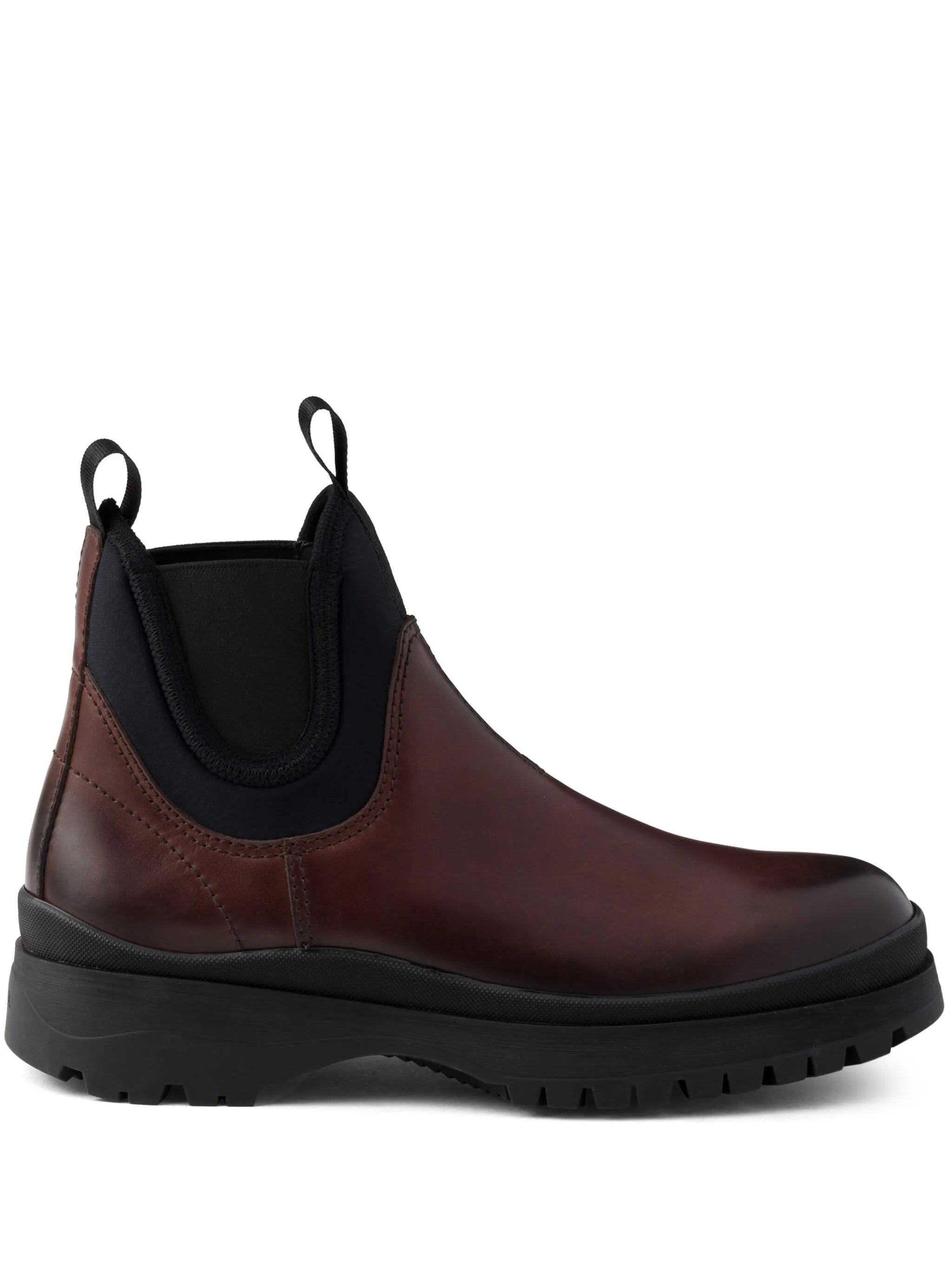 leather Chelsea boots