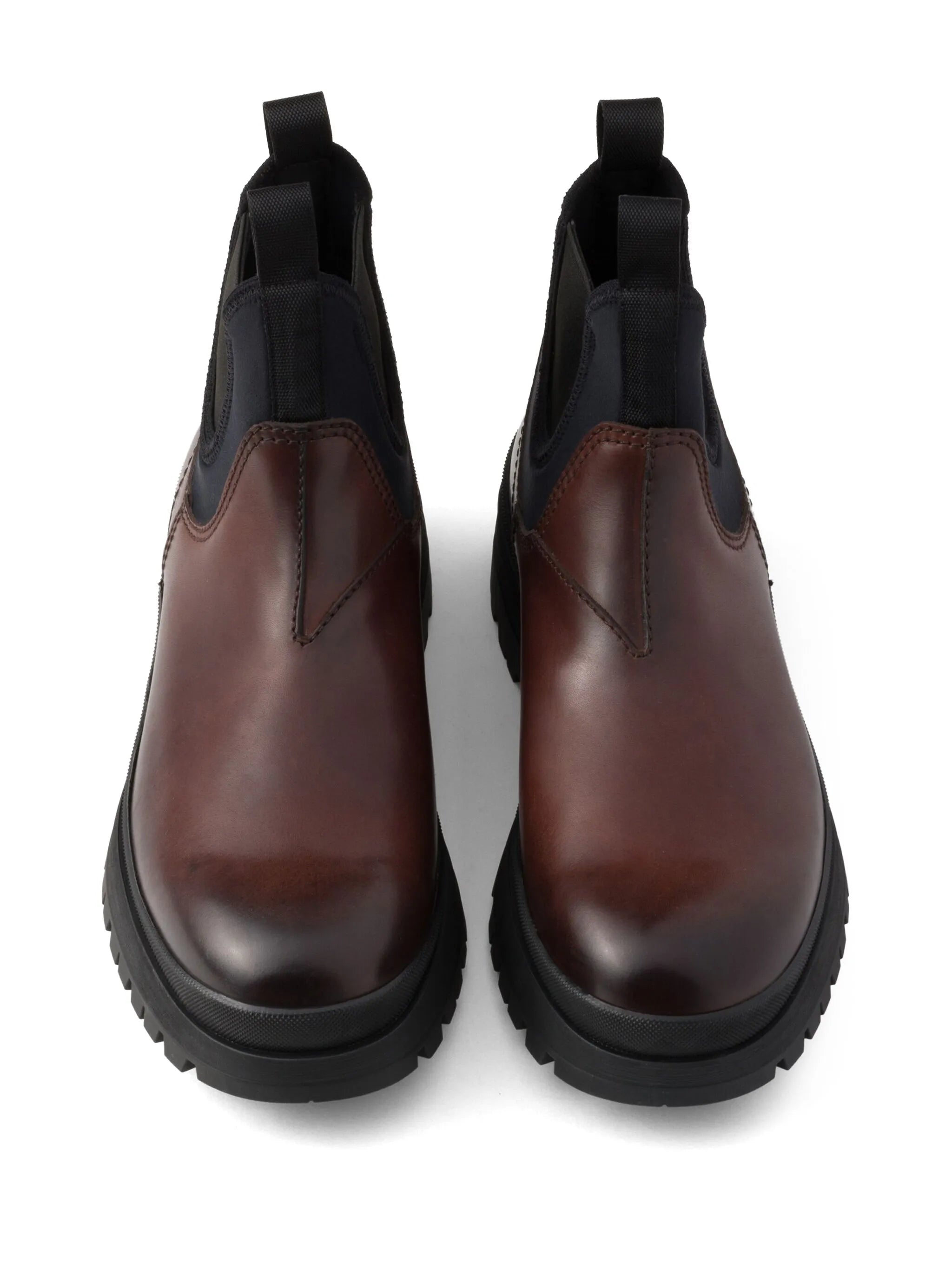 leather Chelsea boots