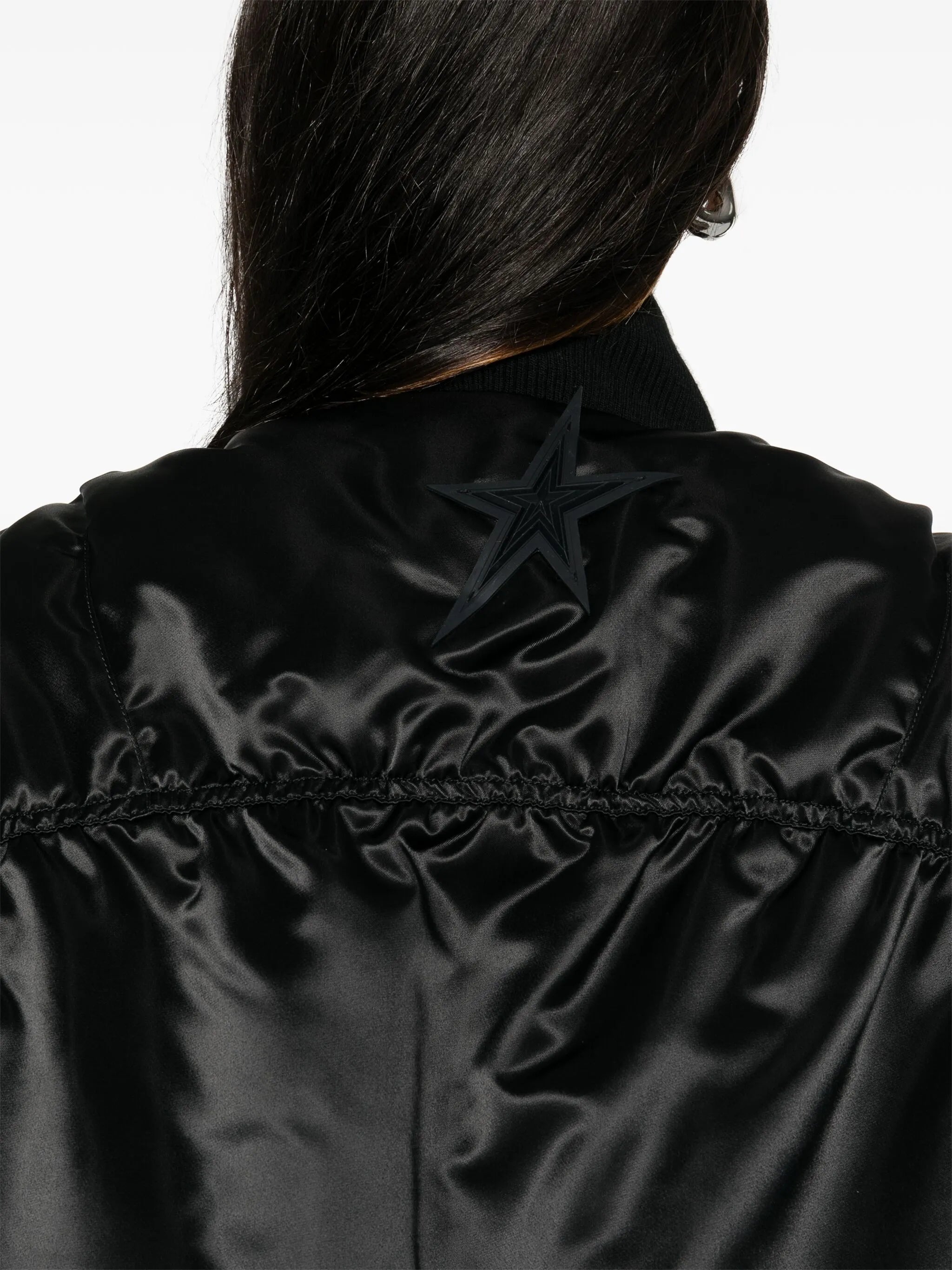 satin bomber jacket