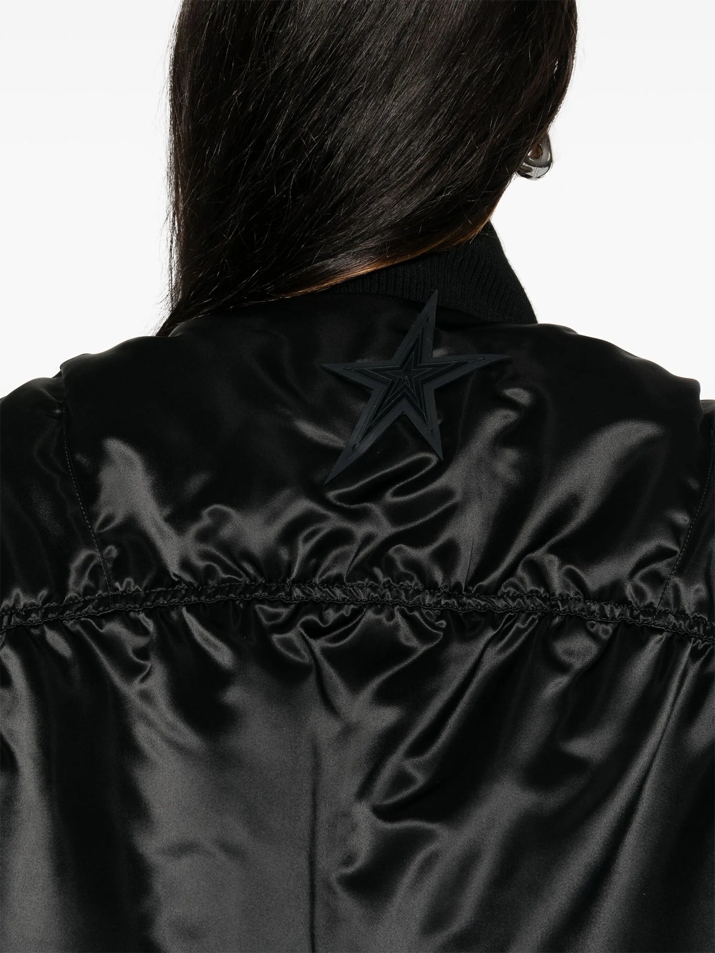 satin bomber jacket