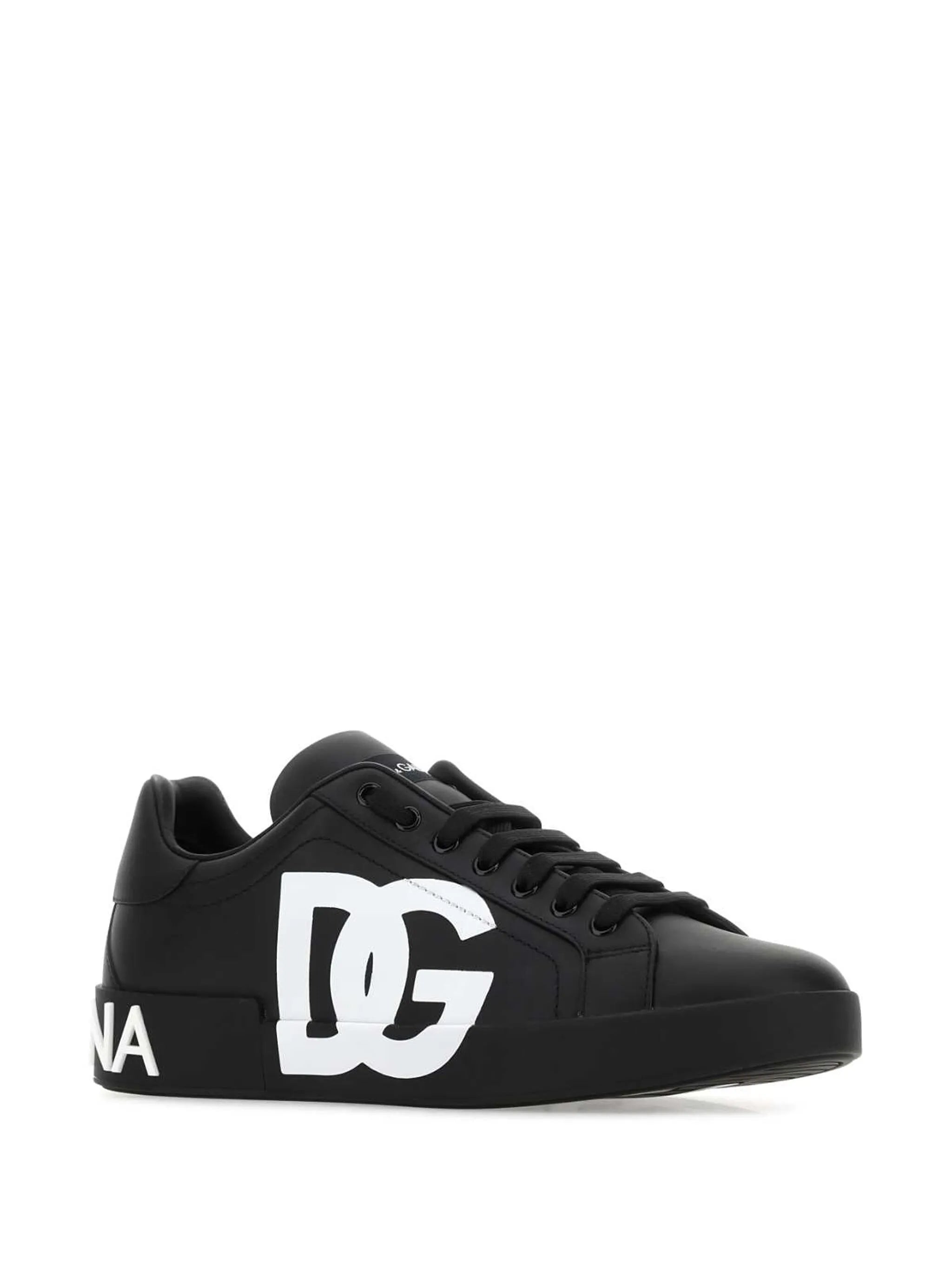 Portofino logo-print sneakers