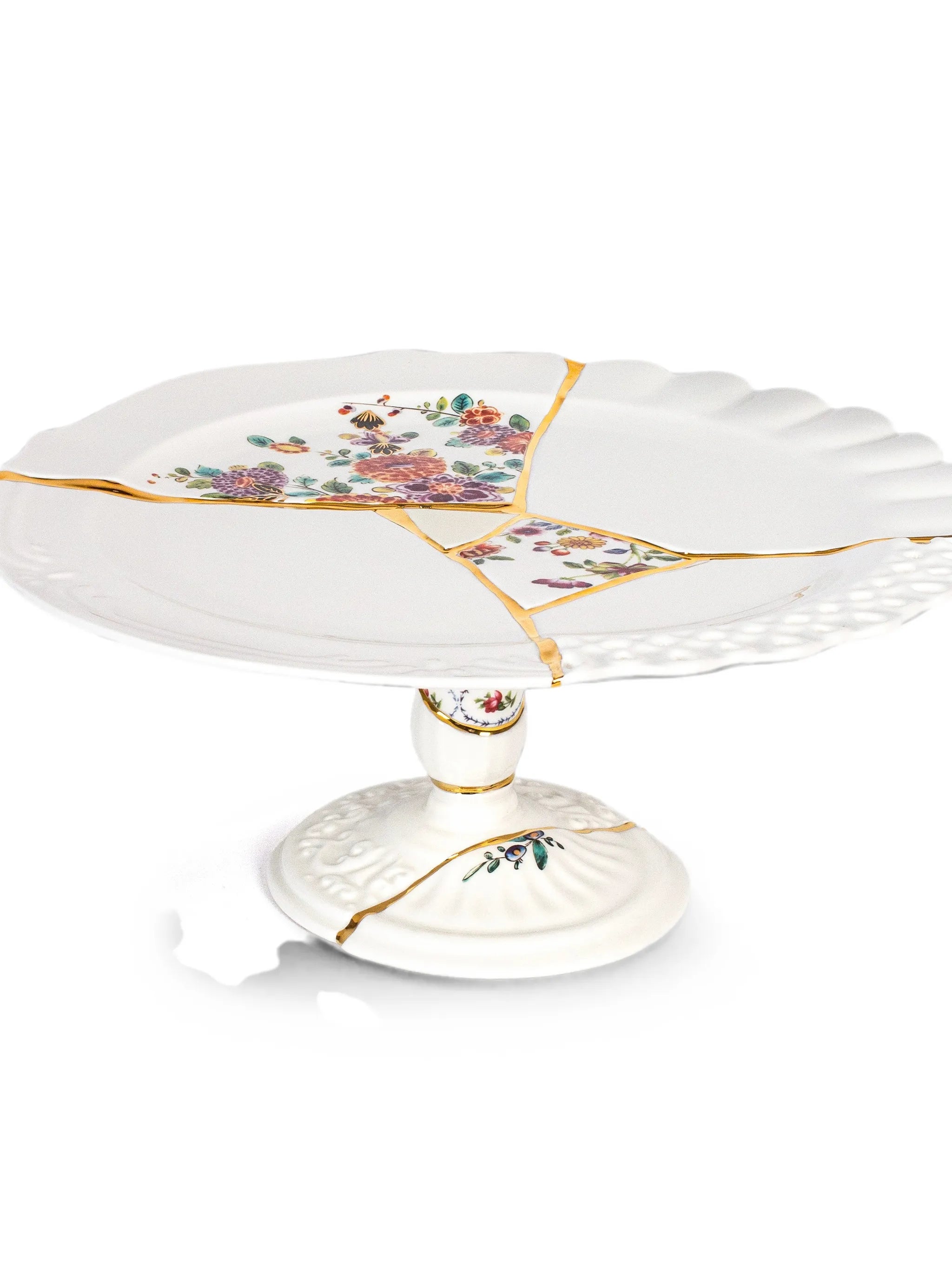 Kintsugi cake stand