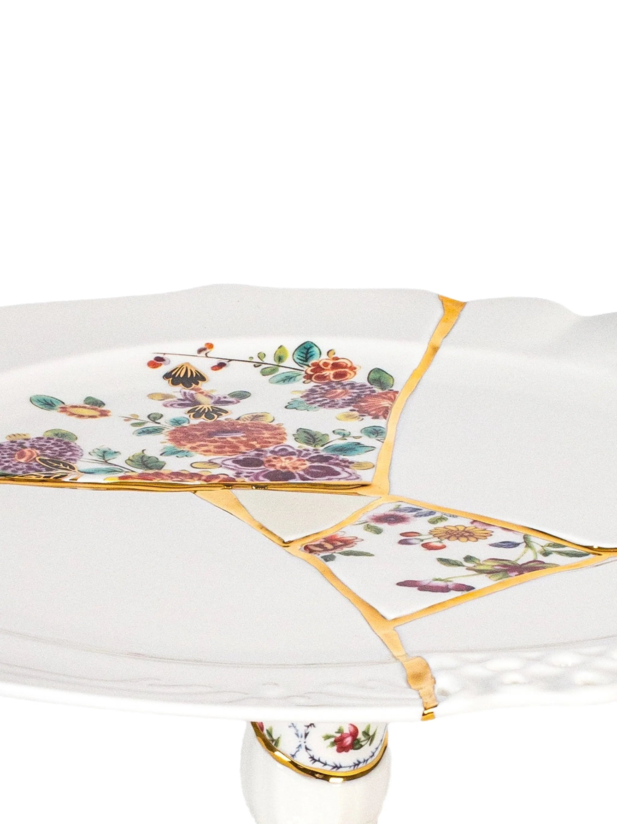Kintsugi cake stand