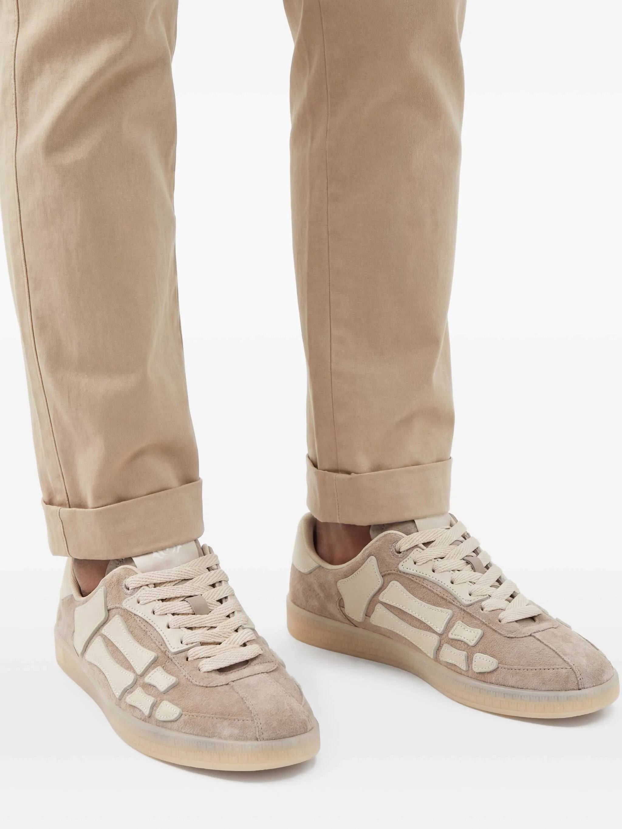 Pacific Bones lace-up sneakers