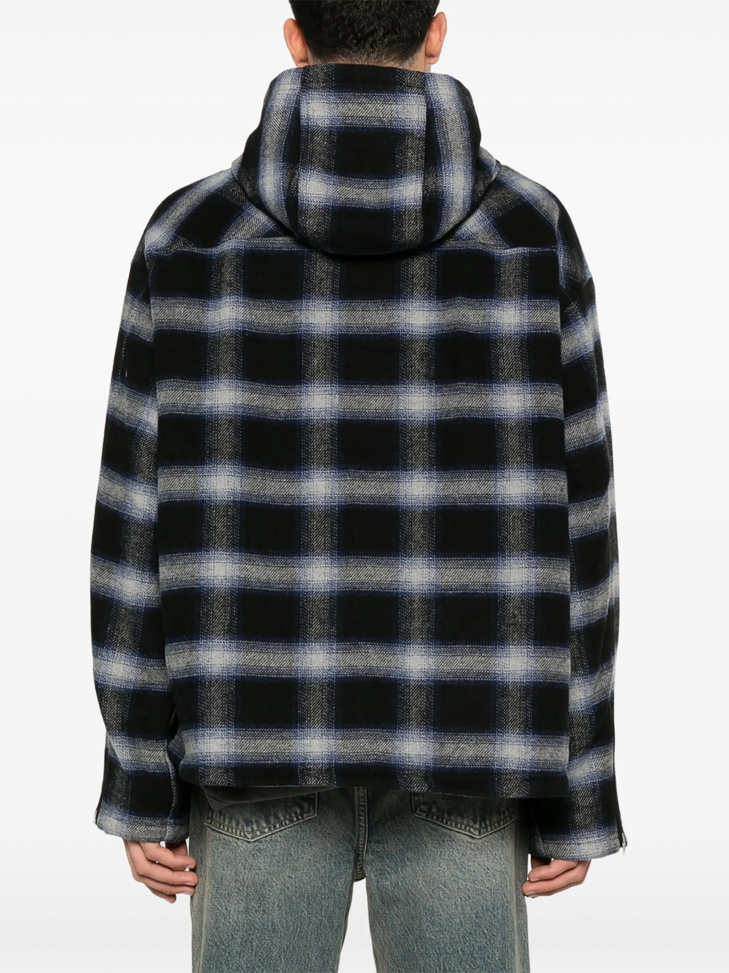 checked jacket